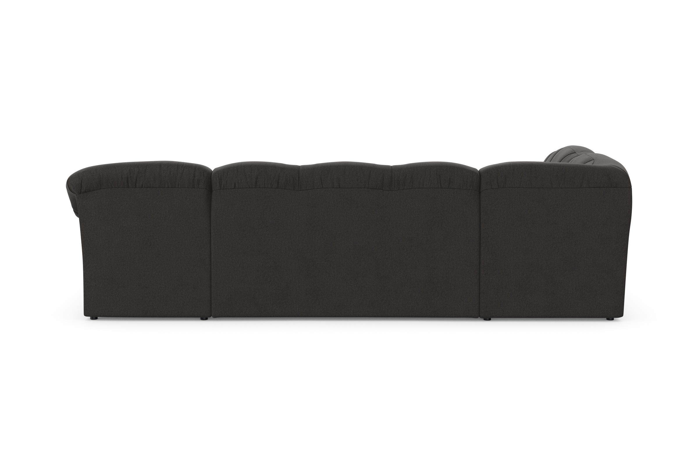 DOMO collection Wohnlandschaft »Pegnitz, zeitlos und modern, mit attraktiver Rückensteppung, U-Form«, wahlweise mit Bettfunktion
