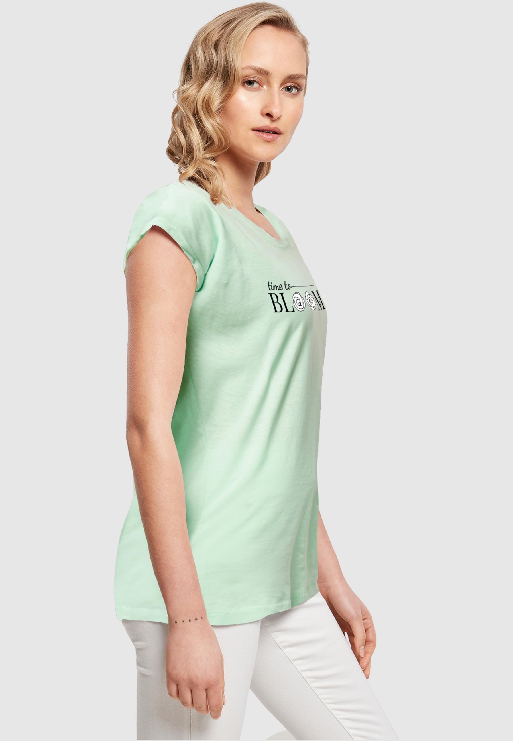 Merchcode T-Shirt | BAUR - Ladies tlg.) für bloom bestellen Shoulder Tee«, Time to (1 Extended »Damen