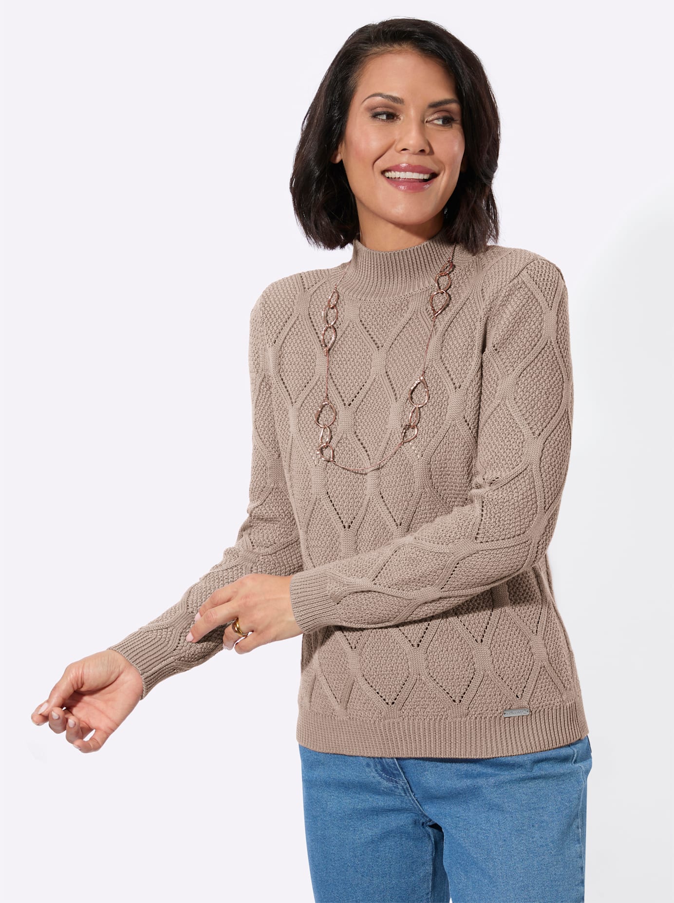 Casual Looks Stehkragenpullover "Stehkragen-Pullover"