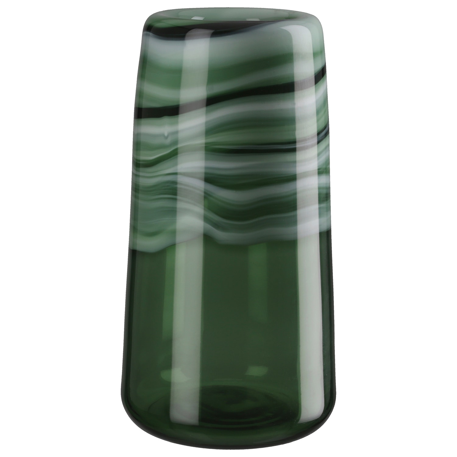 GILDE Tischvase »Verde« handgearbeitet, mundgeblasen, wasserdicht