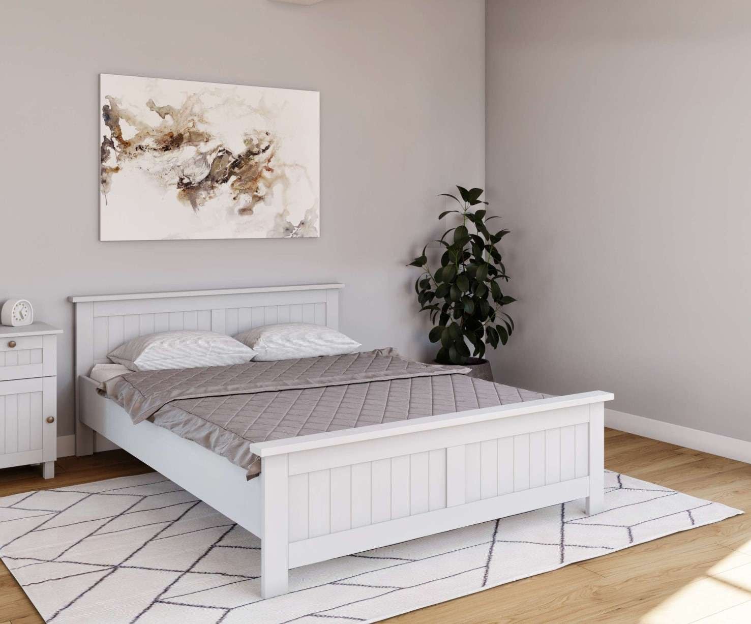 OTTO home Massivholzbett "Juventus, Bett, Massivholzbett, Holzbett, Bettrah günstig online kaufen