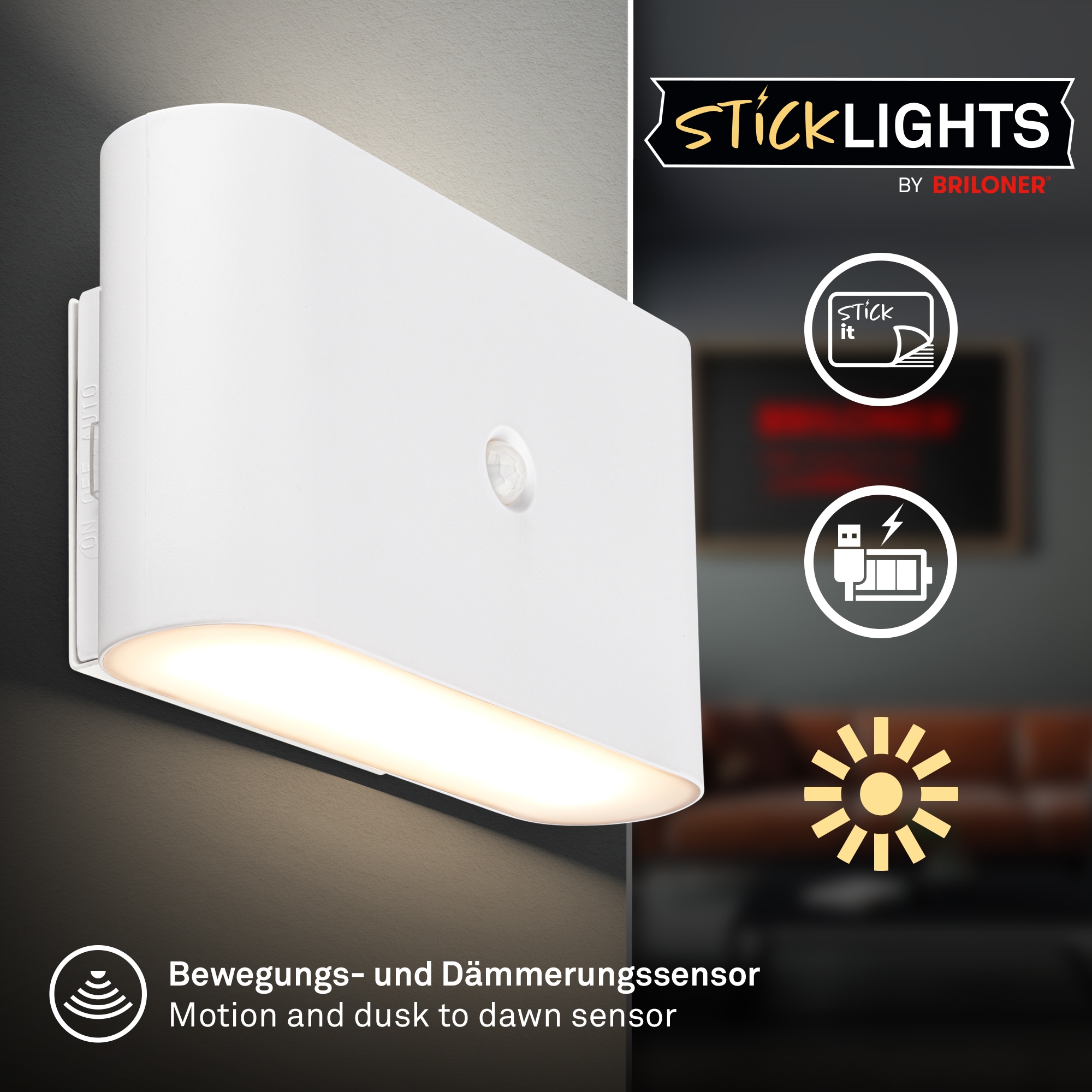 Briloner Leuchten LED Wandleuchte »CHET 3878016«