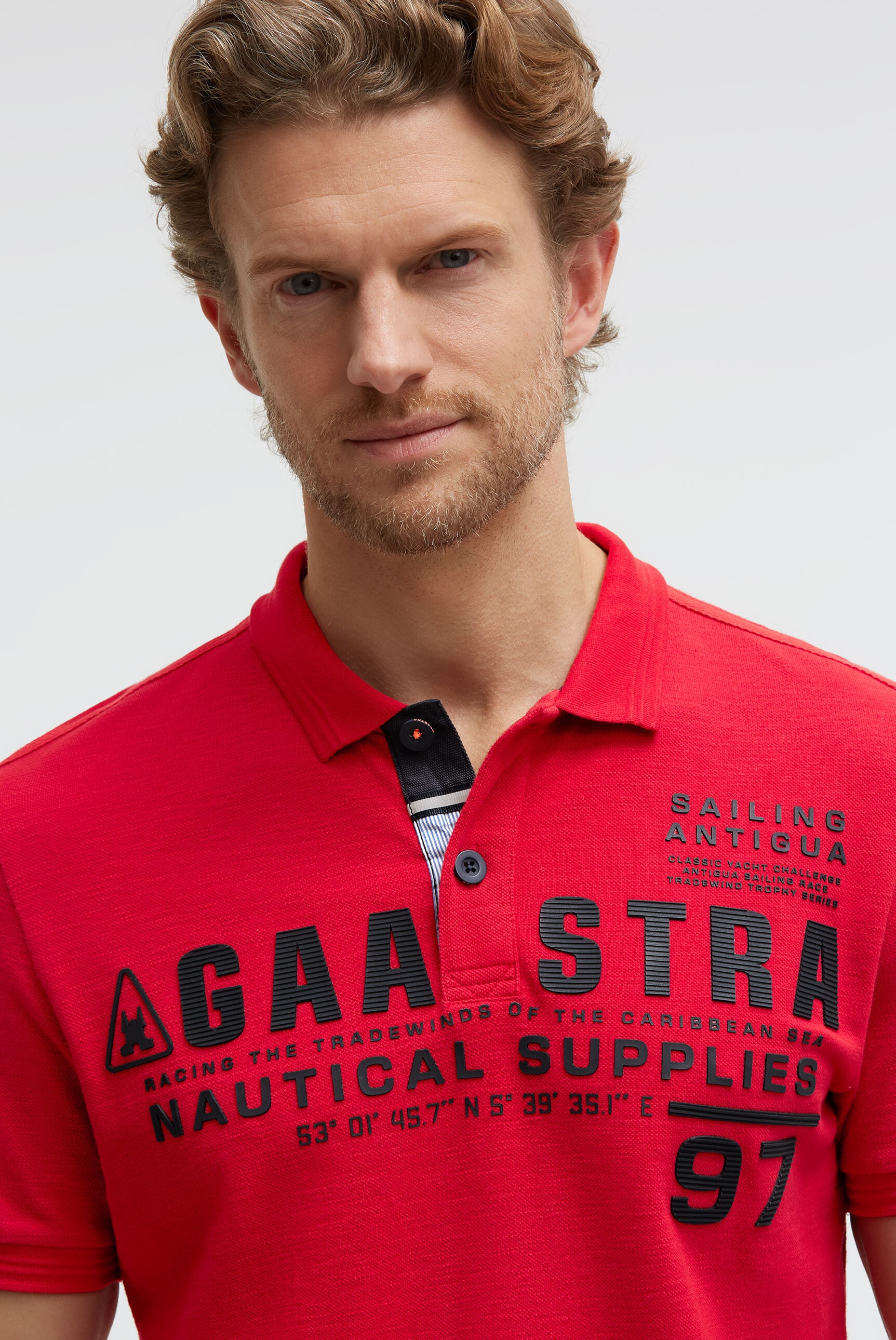Gaastra Poloshirt mit Seitenschlitze