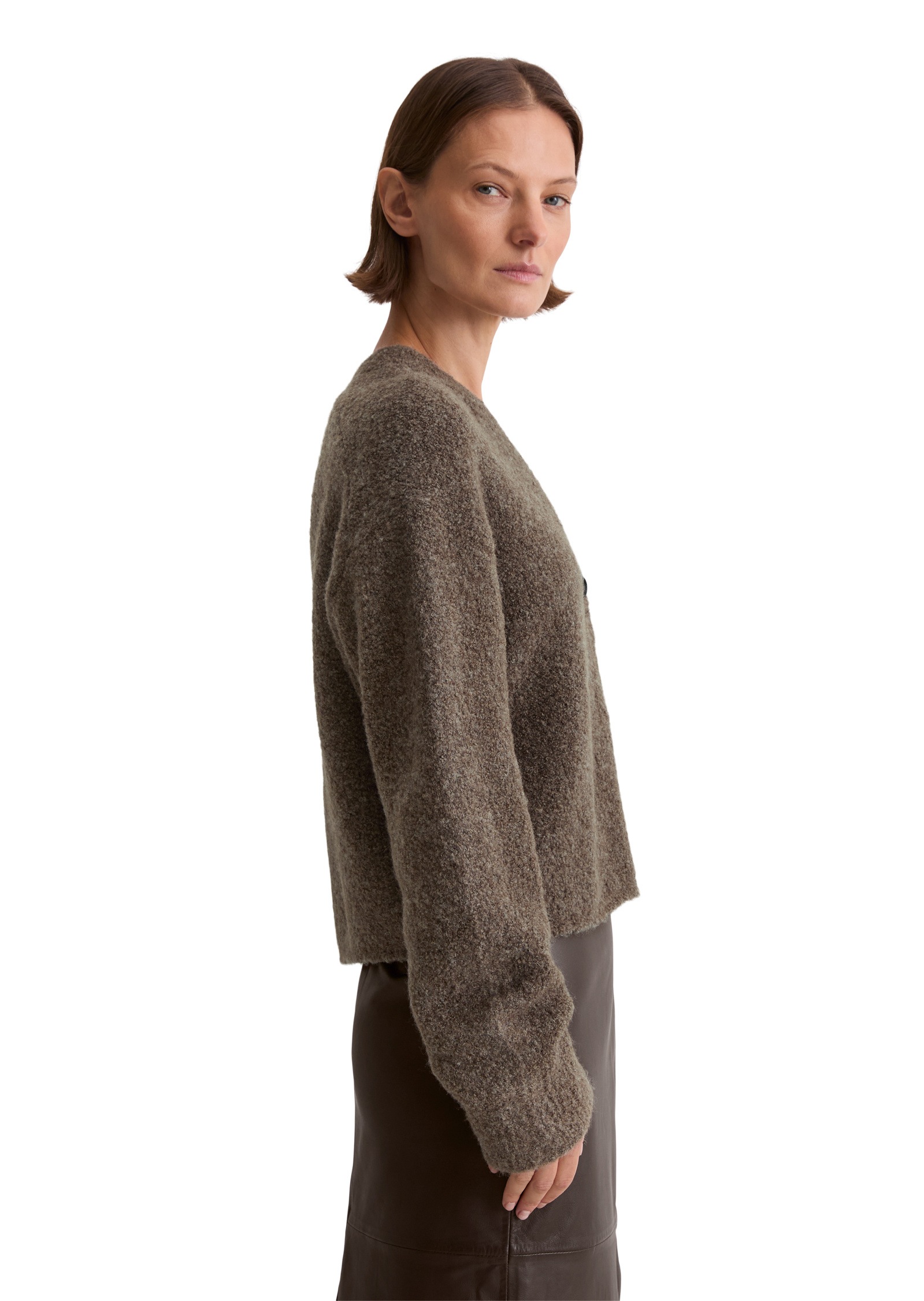 Marc O'Polo Cardigan »aus Schurwolle-Alpakawolle-Mix«