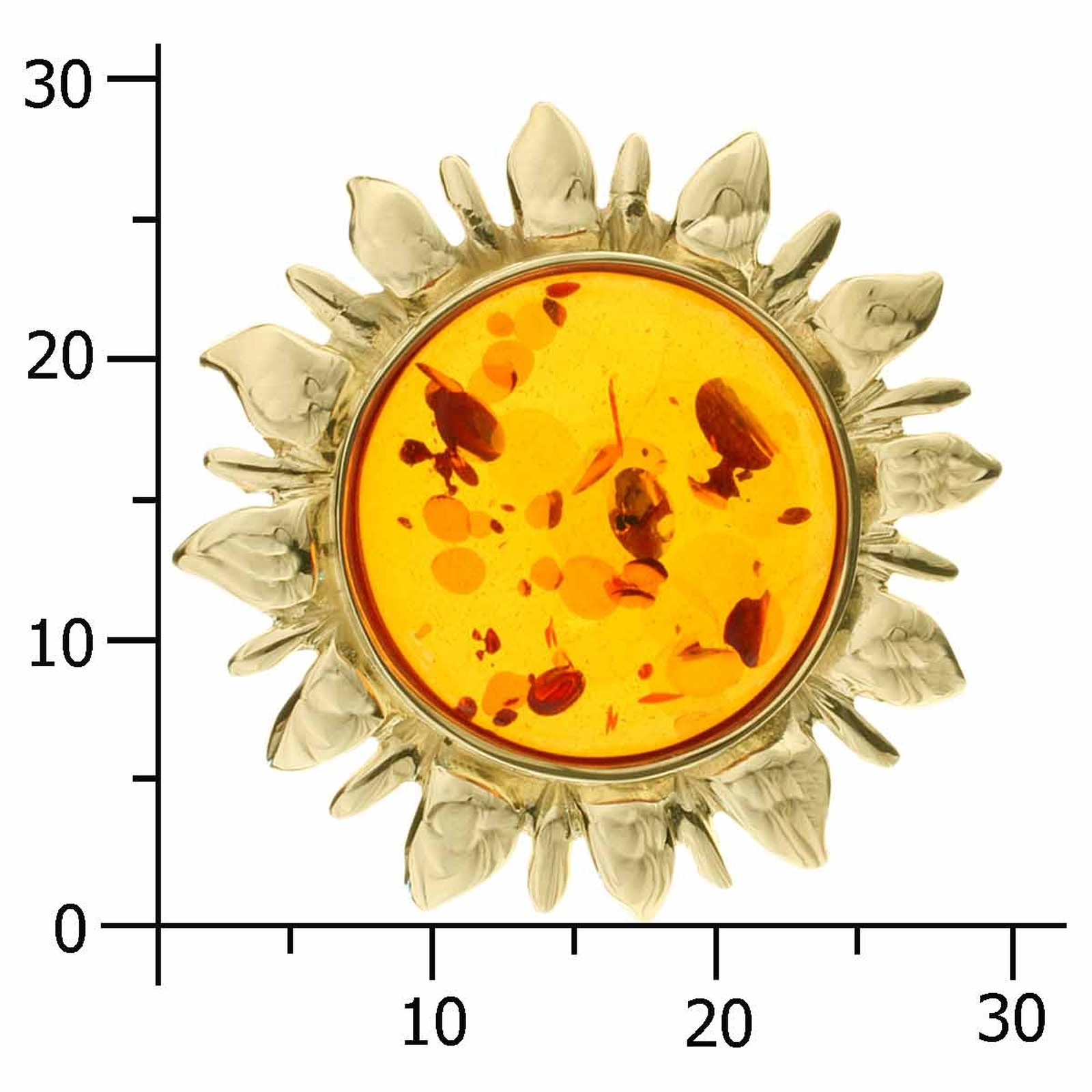 OSTSEE-SCHMUCK Kettenanhänger »Ostsee-Schmuck Anhänger Sonne Anhänger Sonne«, (1 tlg.)
