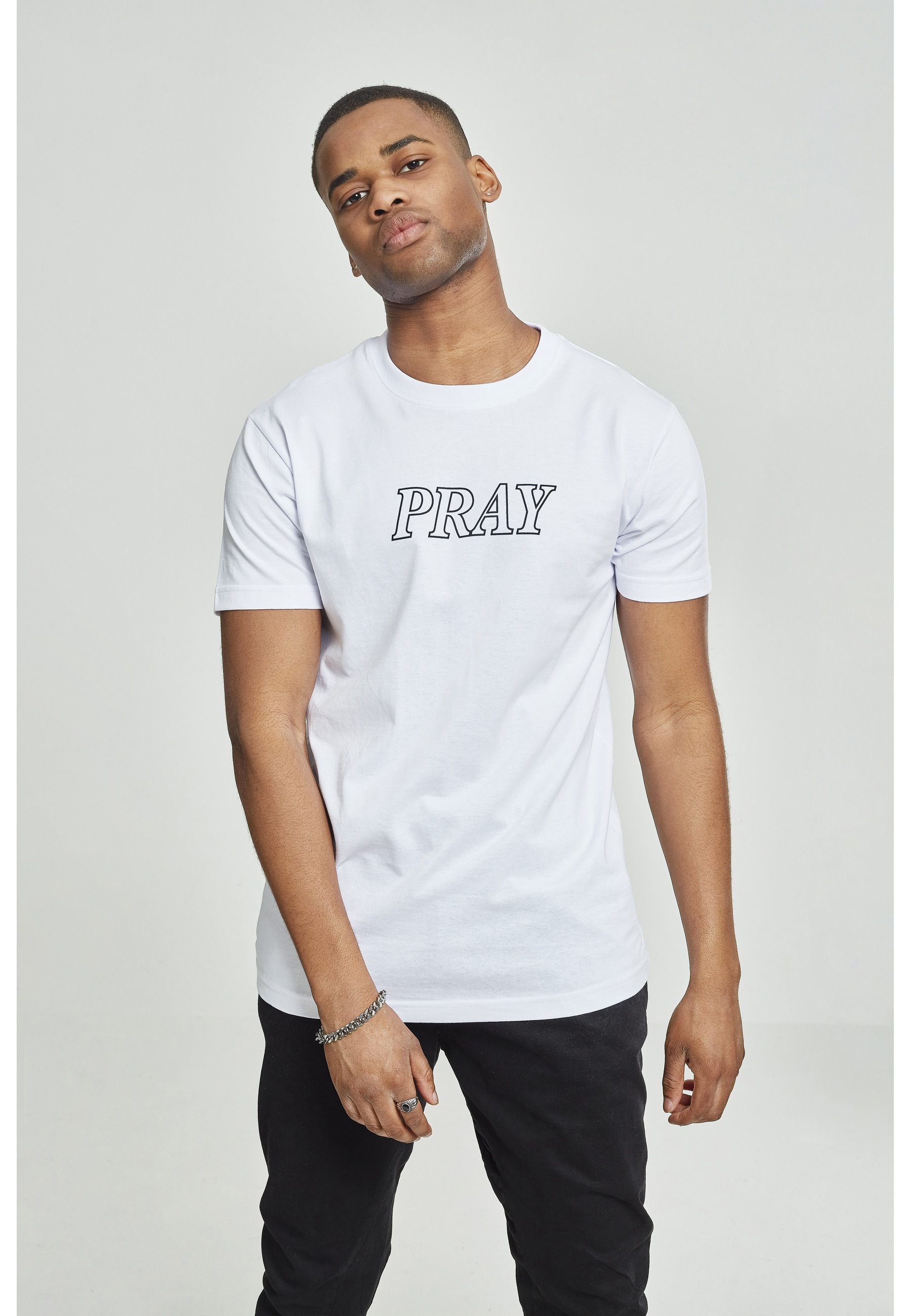 Thumbnail - MisterTee T-Shirt "MisterTee Herren Pray Hands Tee" 1 Stk.
