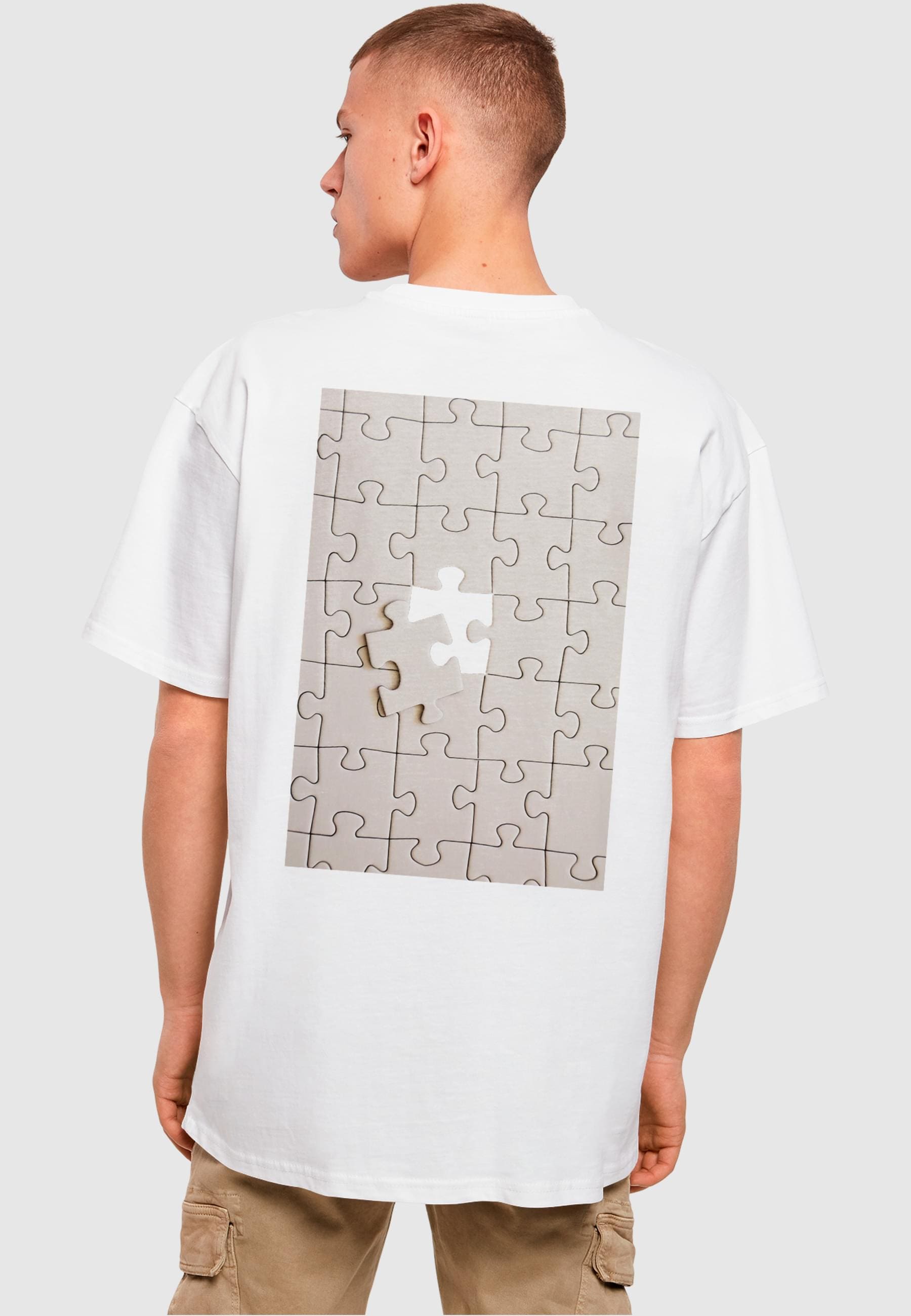 Merchcode T-Shirt »Merchcode Herren Missing Peace Heavy Oversize Tee«, (1 tlg.)