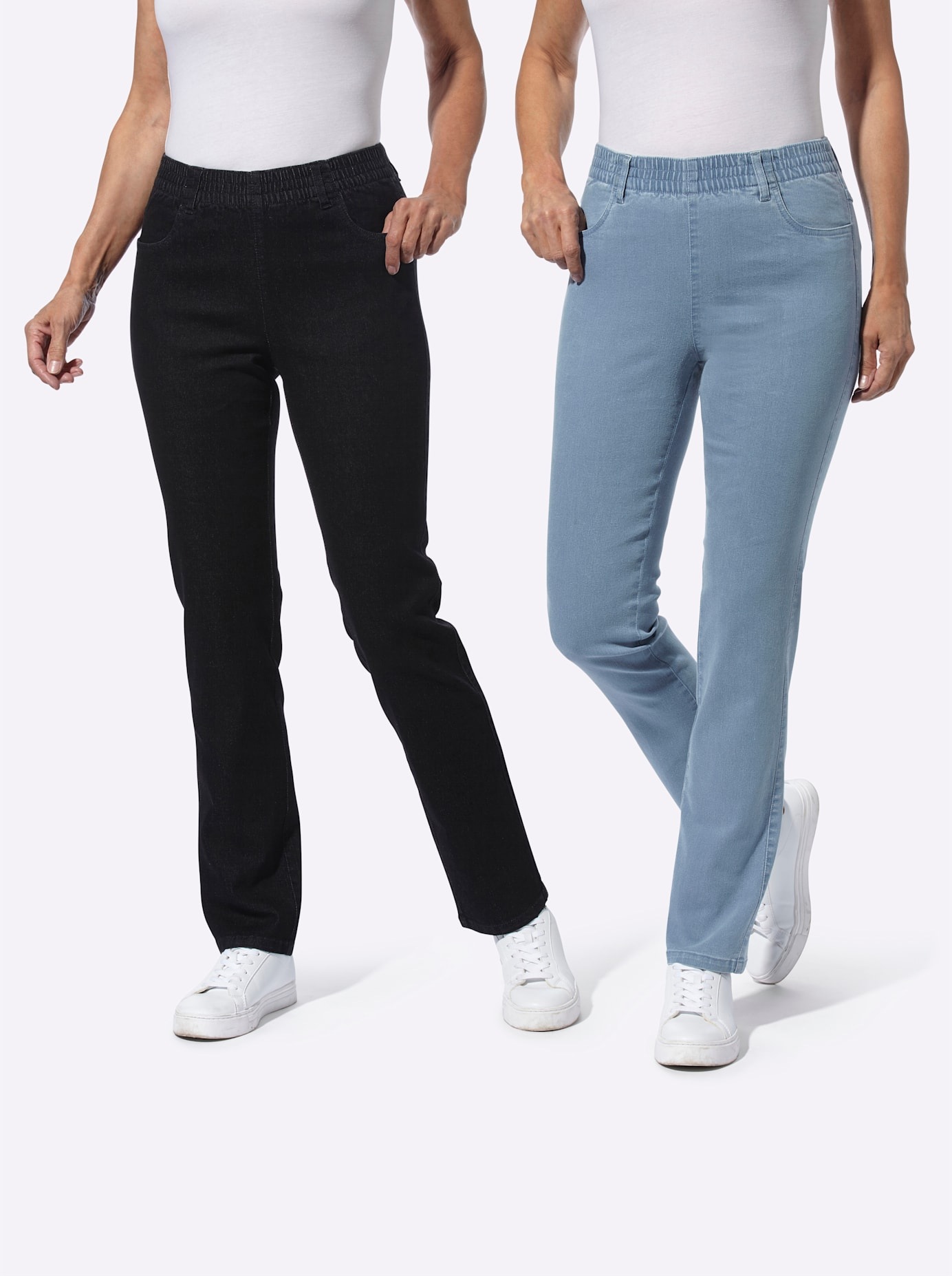 Classic Basics Bequeme Jeans 2 Stk. tlg. günstig online kaufen