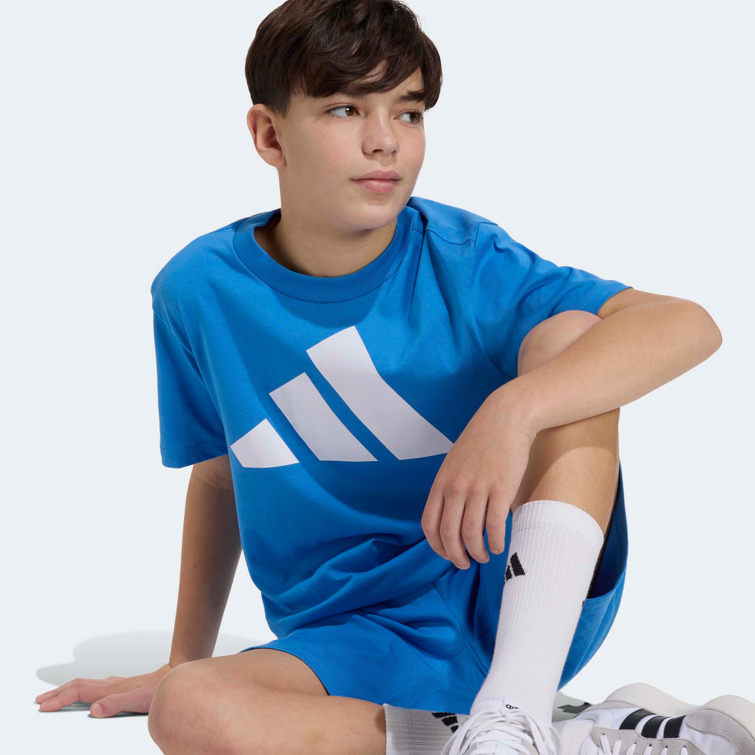 adidas Sportswear T-Shirt »J BL TEE 160« für Kinder und Teens, mit Rundhalsausschnitt, aus 100 % Baumwolle