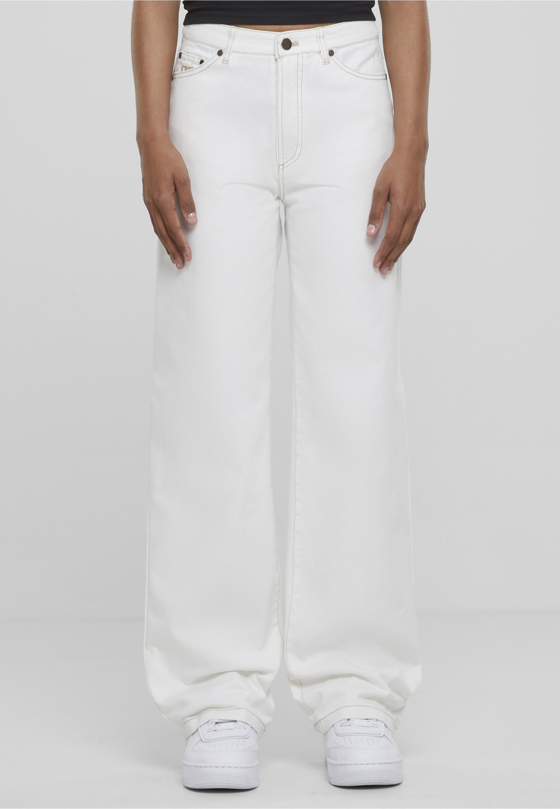 Karl Kani Bequeme Jeans »Karl Kani Damen KW221-055-1 KK OG Wide Leg Pants«