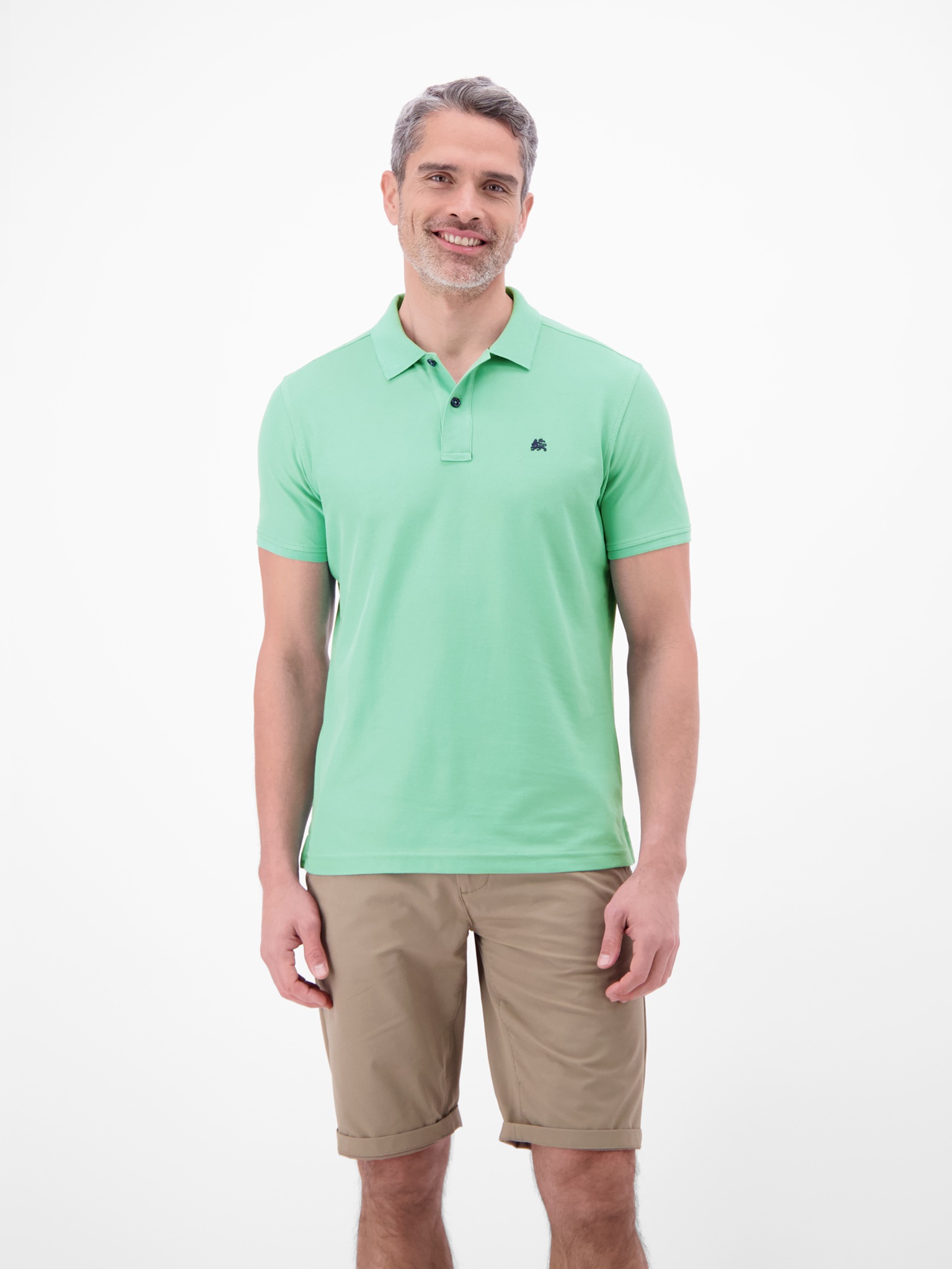 LERROS Polo Shirt Men Mint Water XXL 4