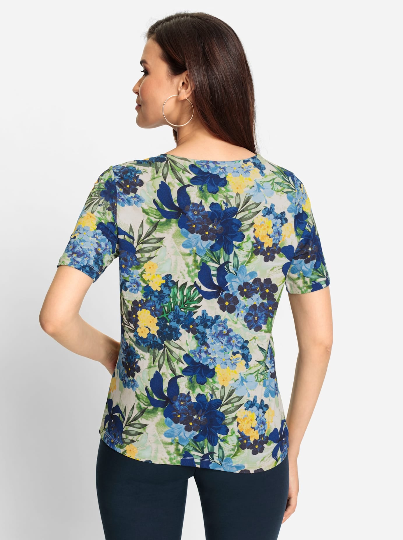Lady Kurzarmshirt »Shirt«, (1 tlg.)