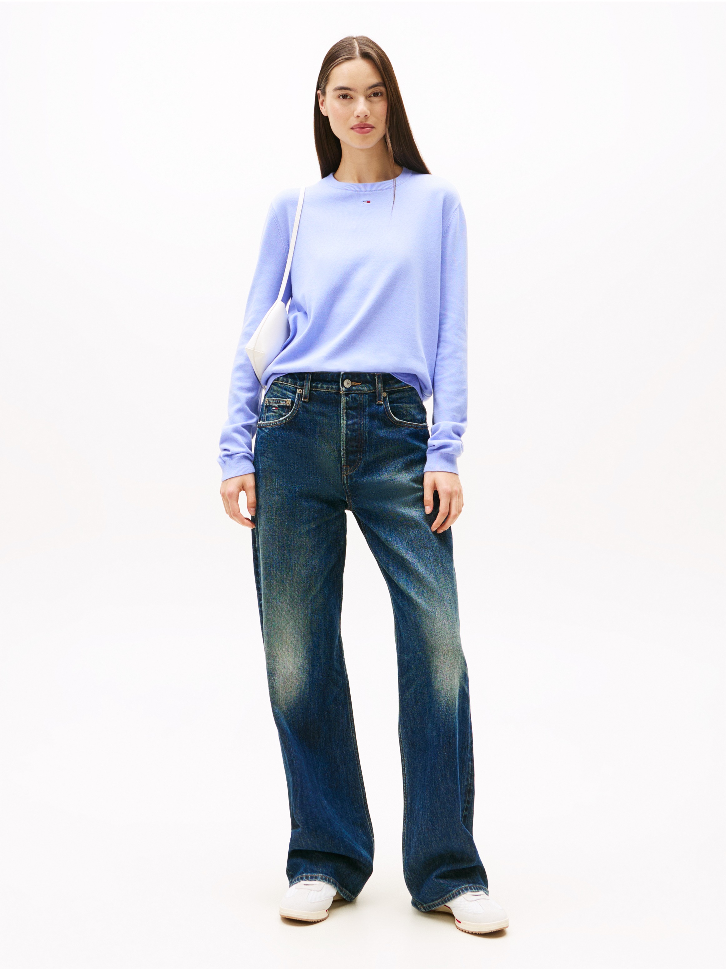 Thumbnail - Tommy Jeans Strickpullover "TJW ESSENTIAL CREW SWEATER EXT"