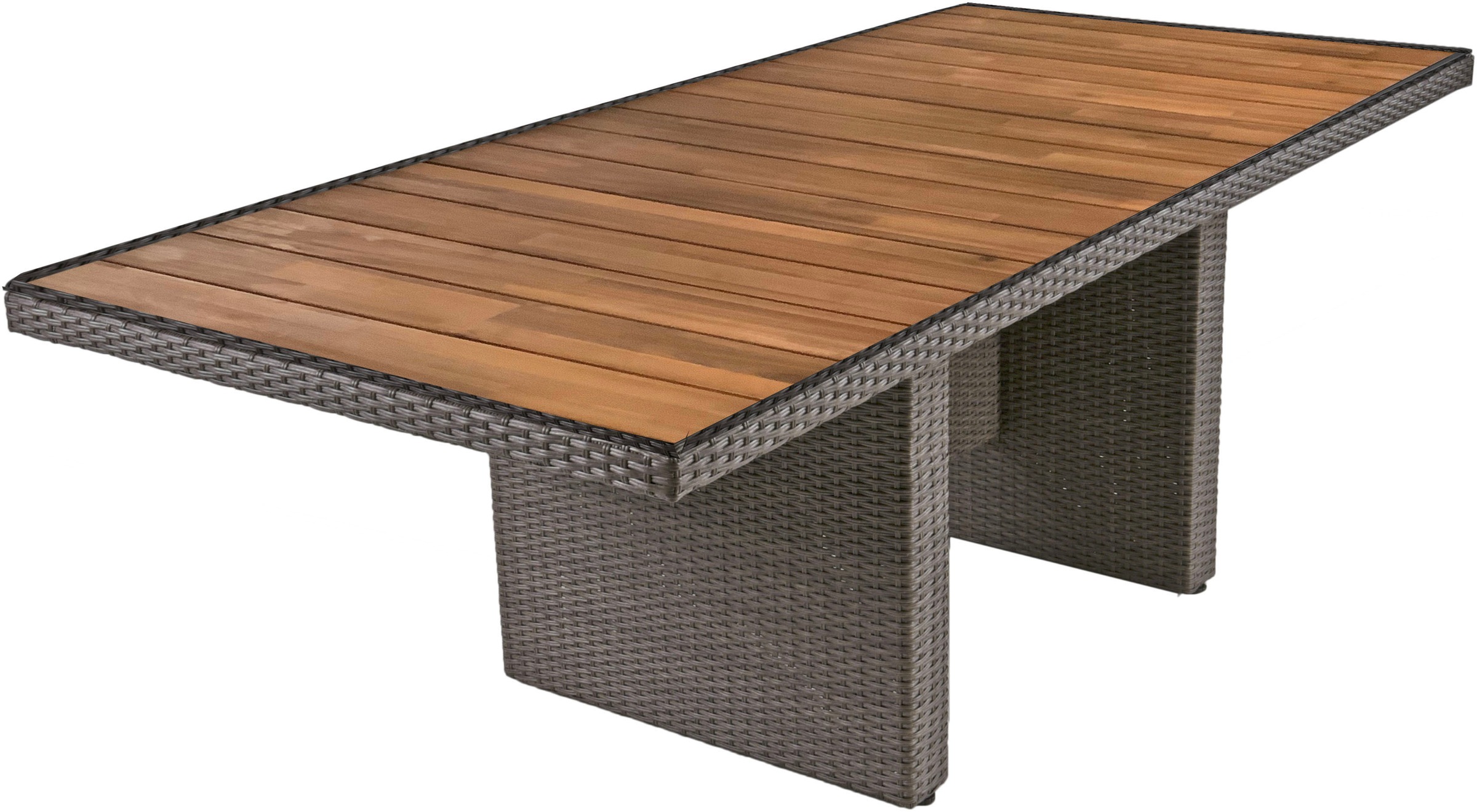 Garden Pleasure Garten-Essgruppe »BRAGA weidengrau Set 05« 7 Stk. tlg.