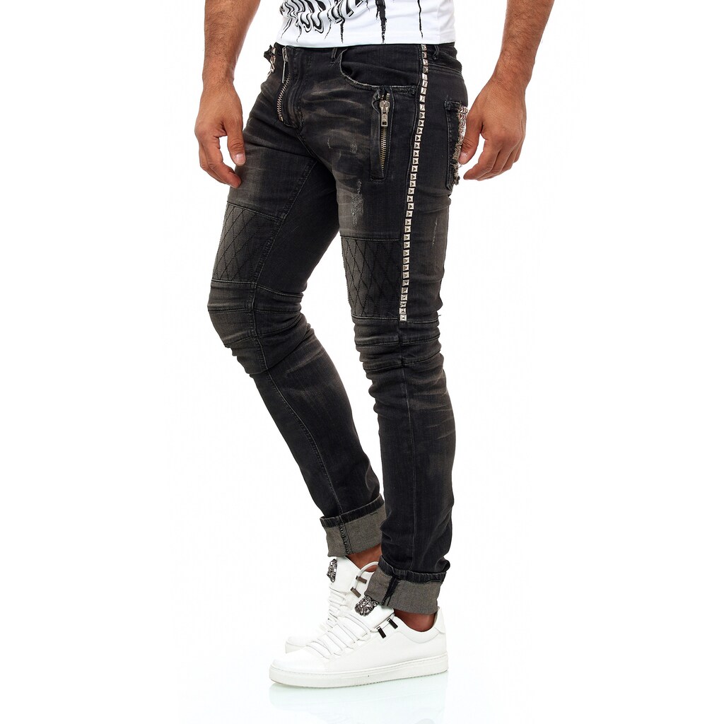 KINGZ Slim-fit-Jeans