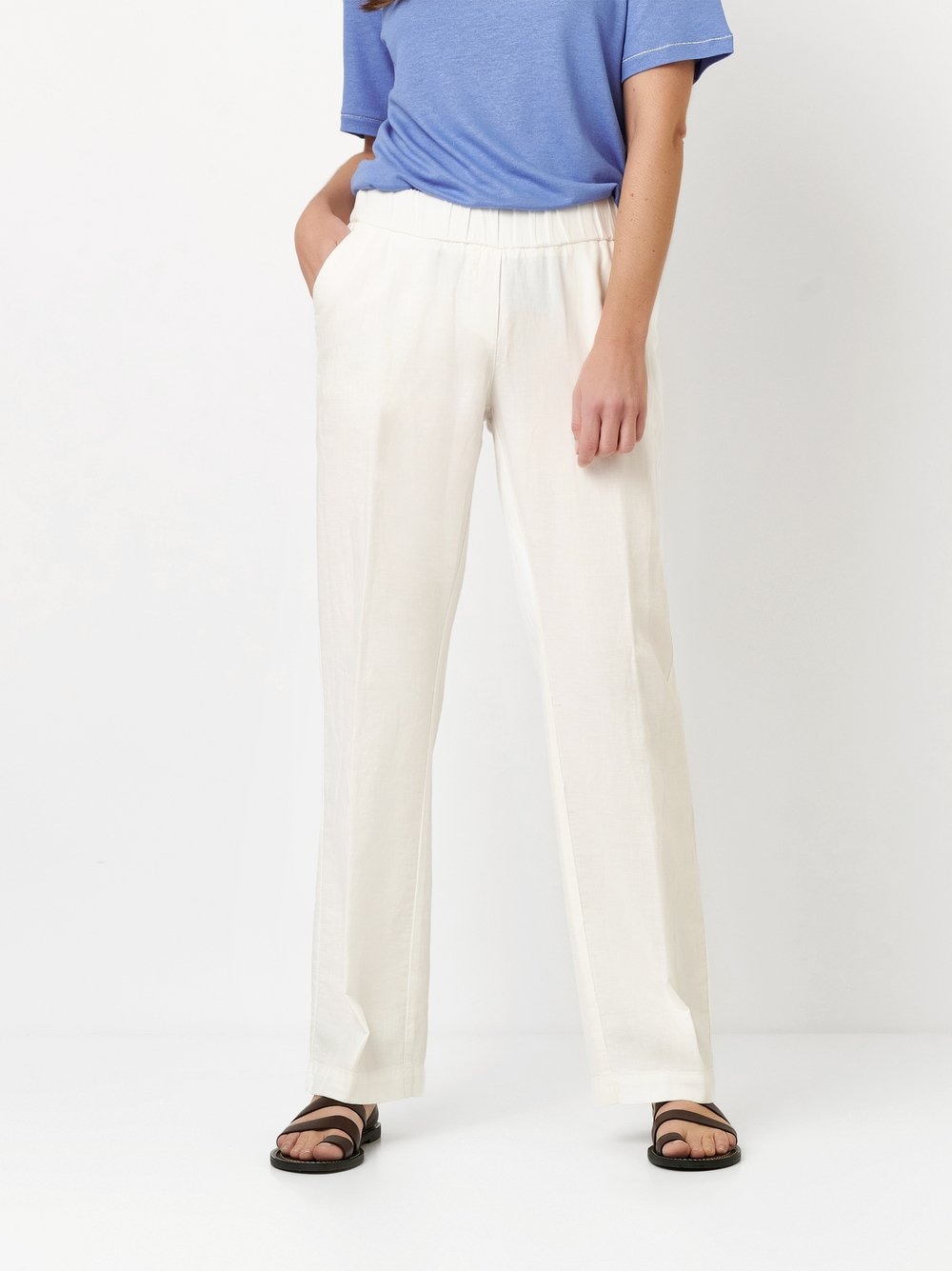 TONI Schlupfhose "Pia Wide", Sommerhose in sommerlicher Qualität mit Leinen günstig online kaufen