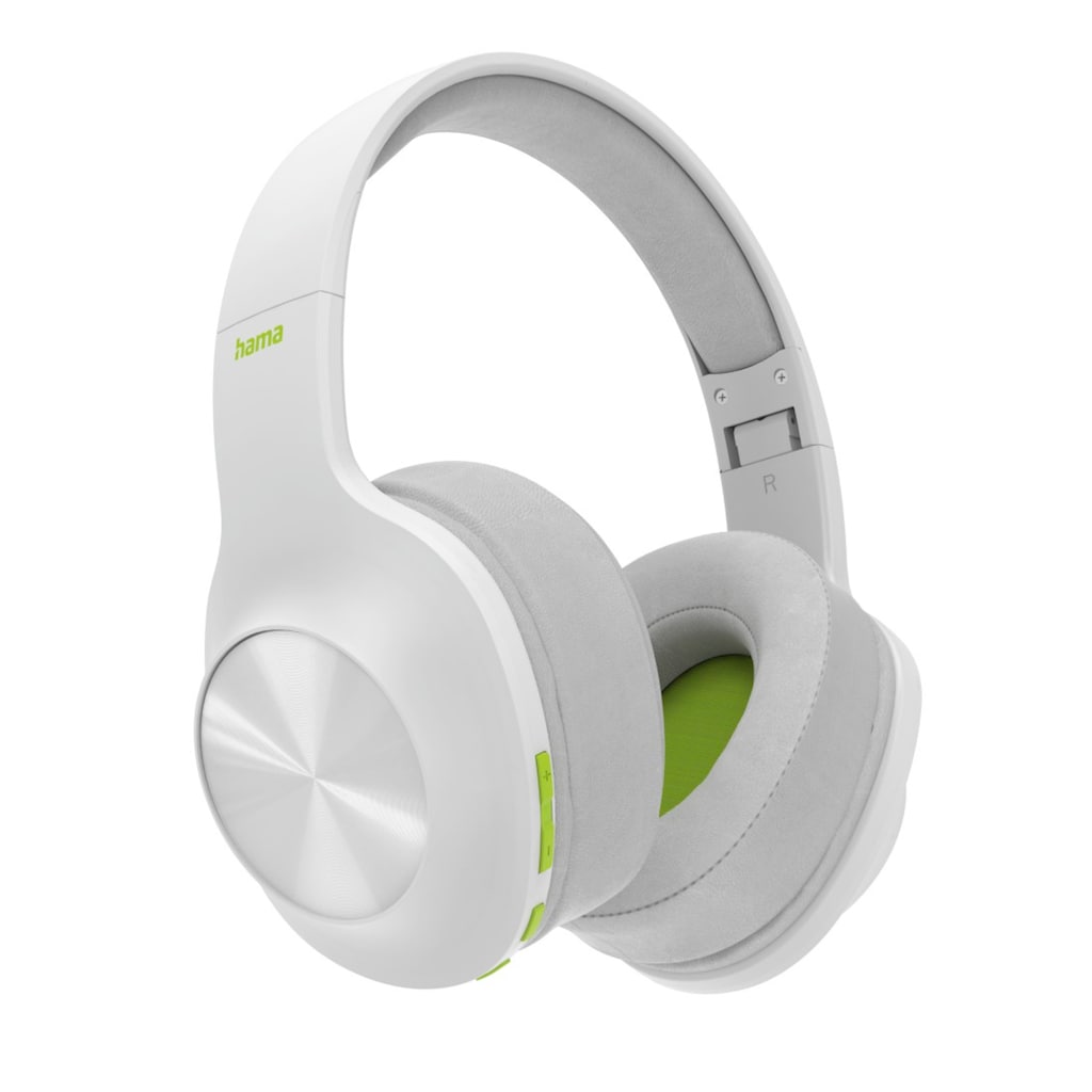 Hama Bluetooth-Kopfhörer »Bluetooth® Kopfhörer Over Ear ohne Kabel, Bass Boost, faltbar kabellos«, A2DP Bluetooth-AVRCP Bluetooth-HFP-HSP, Sprachsteuerung