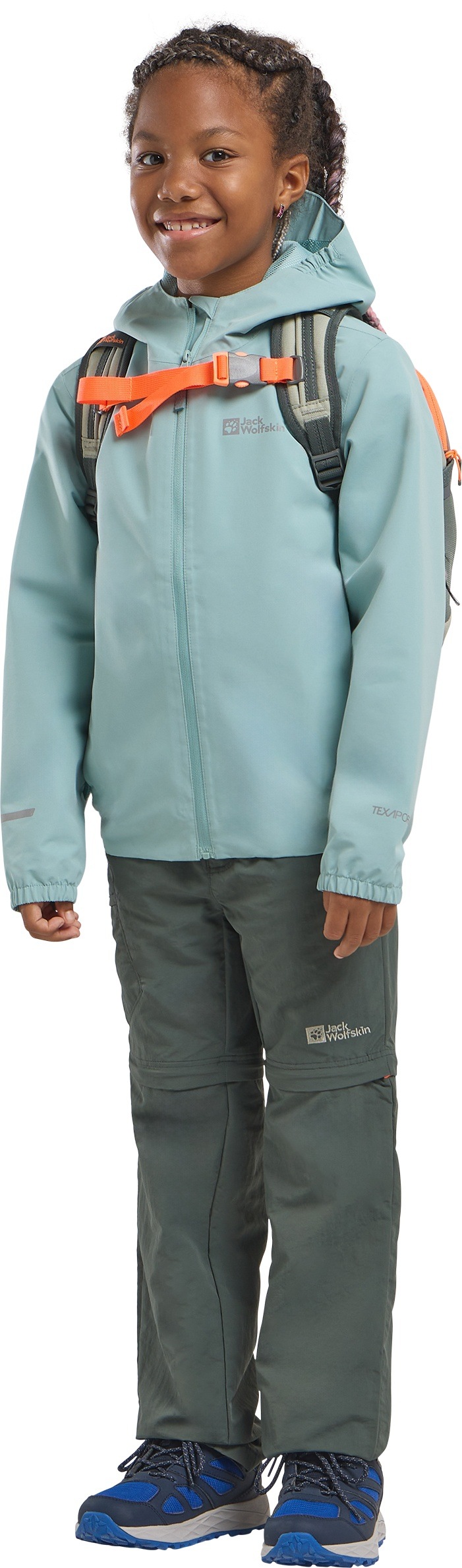 Jack Wolfskin Outdoorjacke »FLAZE JACKET K«, mit Kapuze