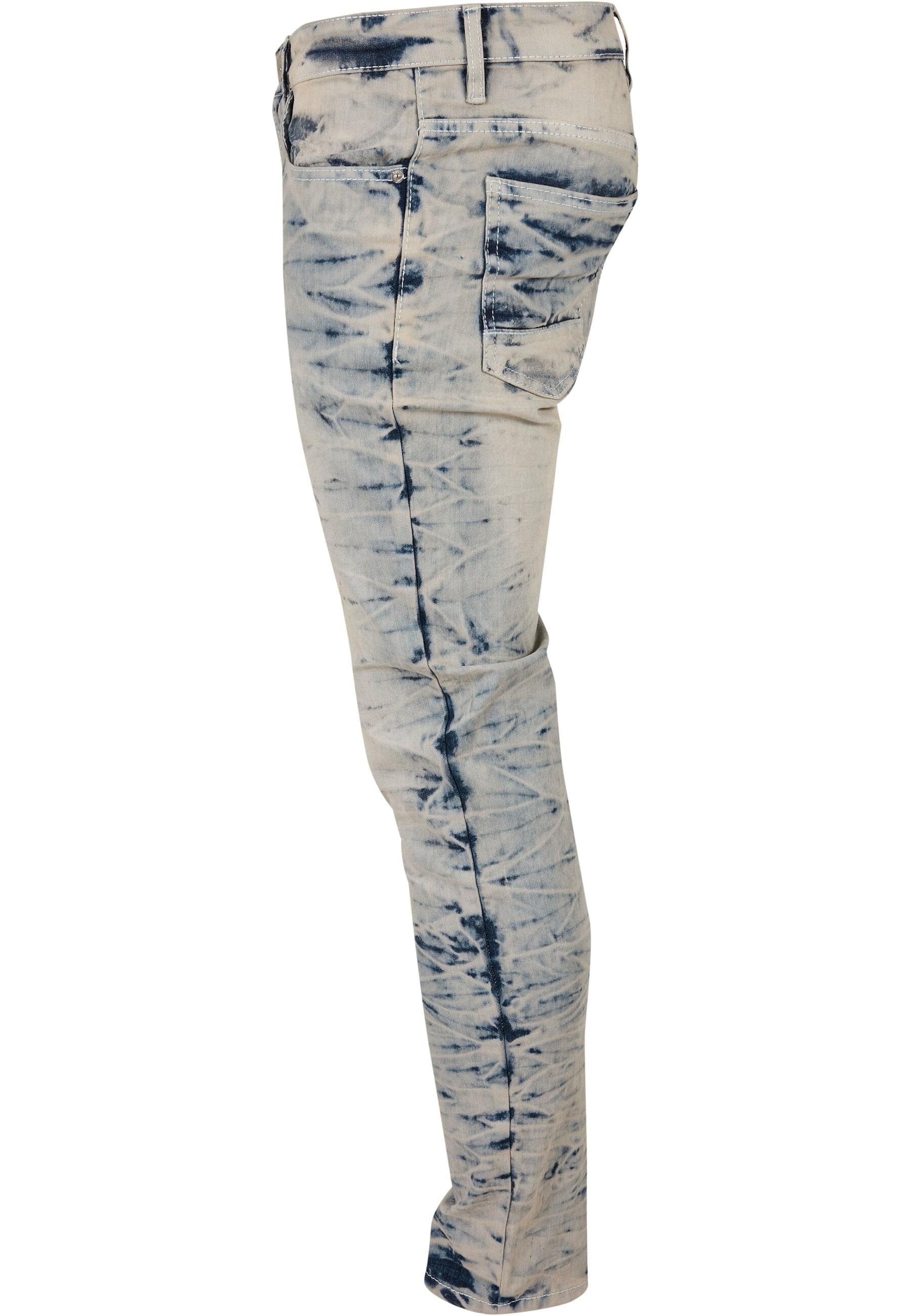 Southpole Bequeme Jeans »Southpole Herren Stretch Signature Denim«, (1 tlg.)