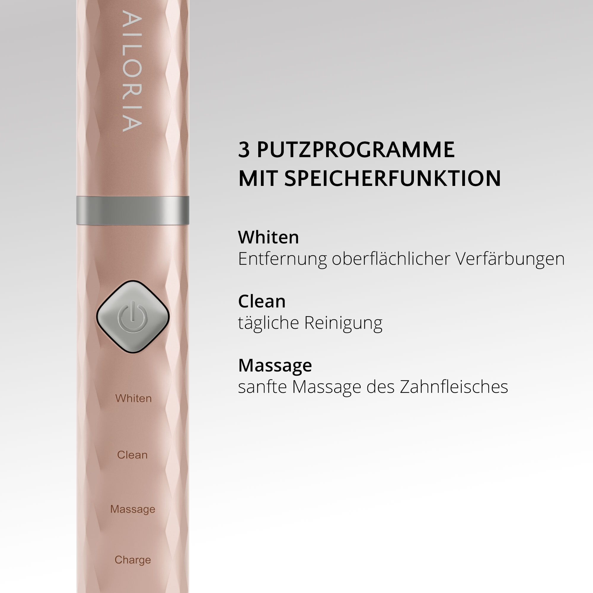 AILORIA Schallzahnbürste »USB-Schallzahnbürste FLASH TRAVEL«