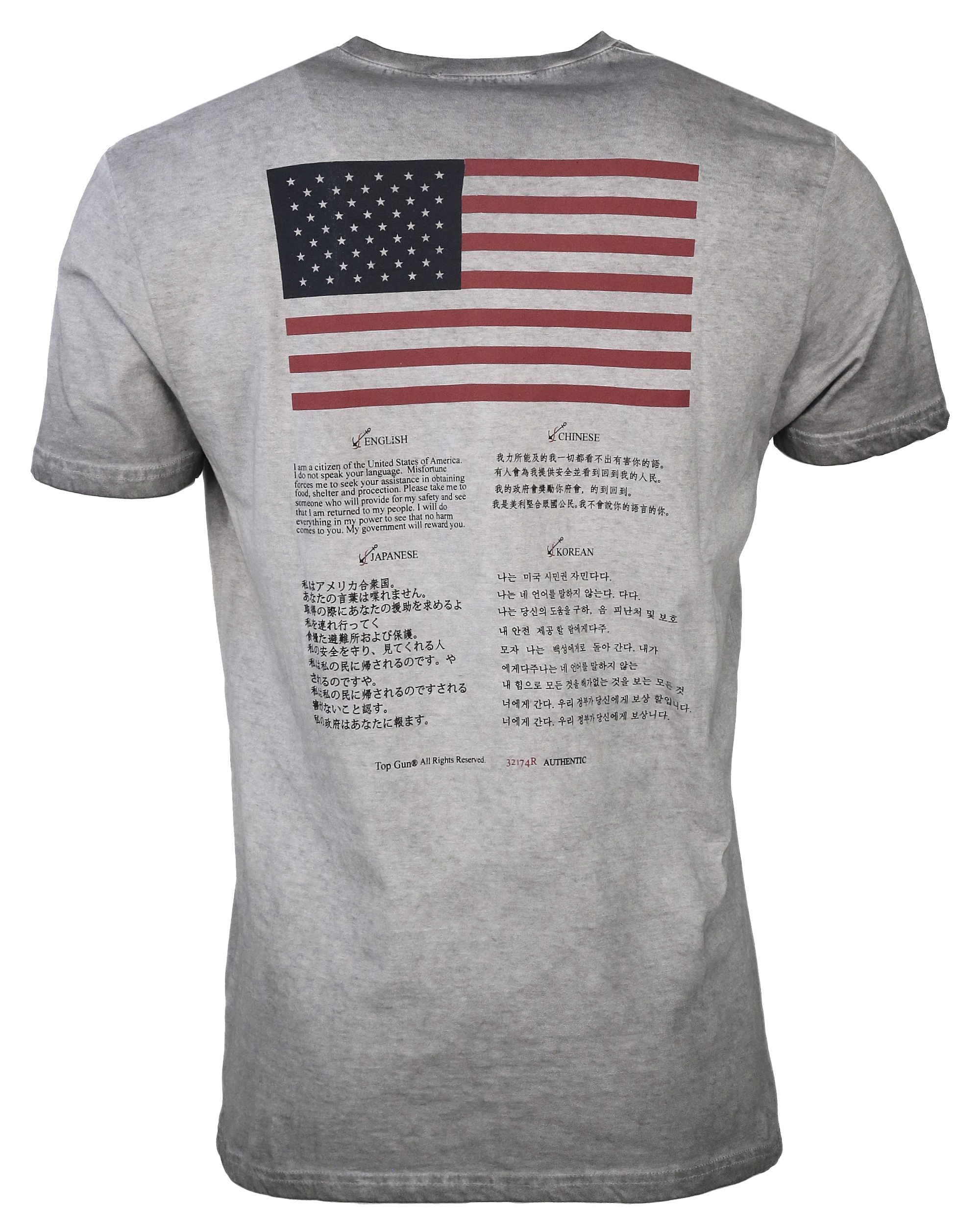 TOP GUN T-Shirt »Powerful TG20191043«