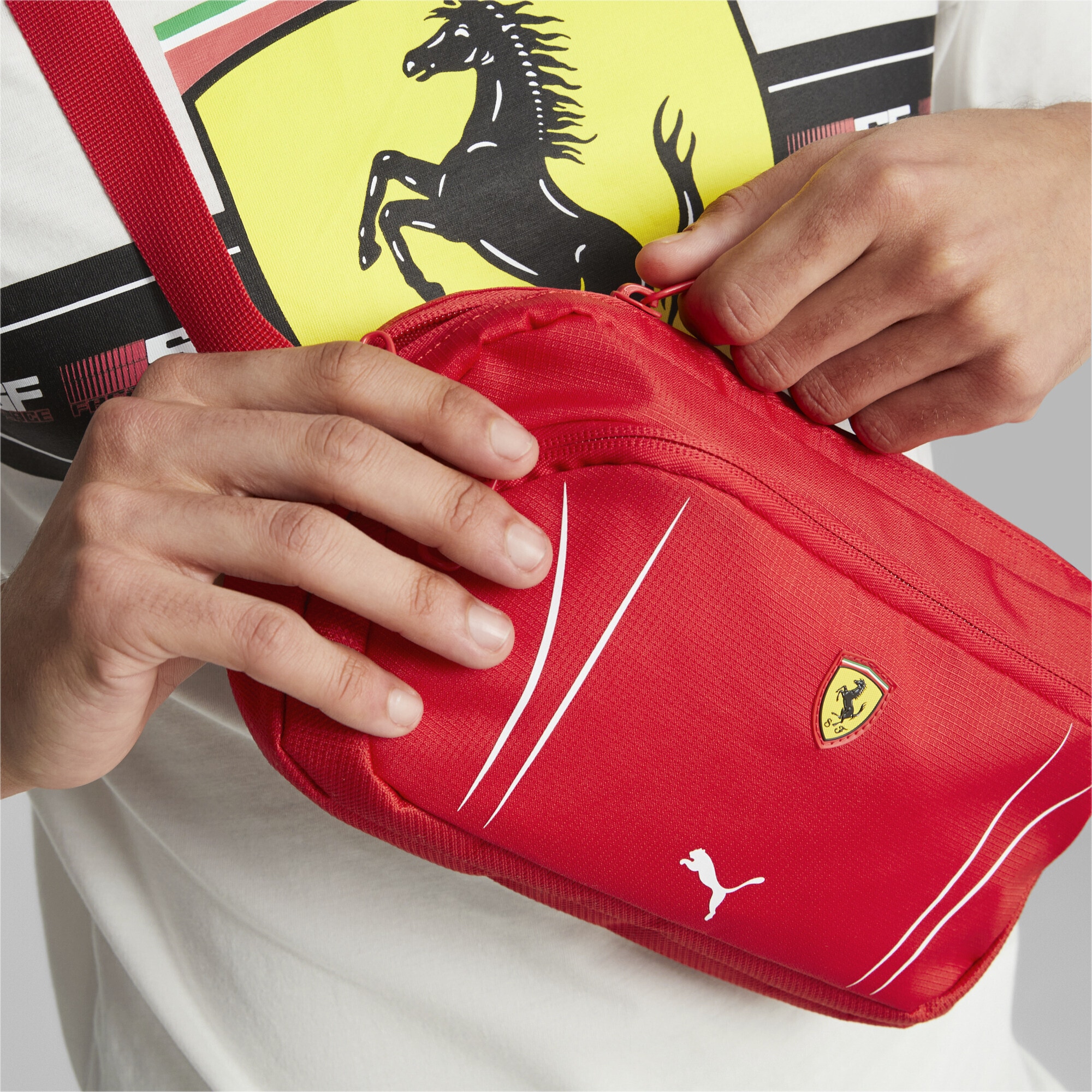 PUMA Bauchtasche »Scuderia Ferrari SPTWR kaufen Race | Erwachsene« Gürteltasche BAUR