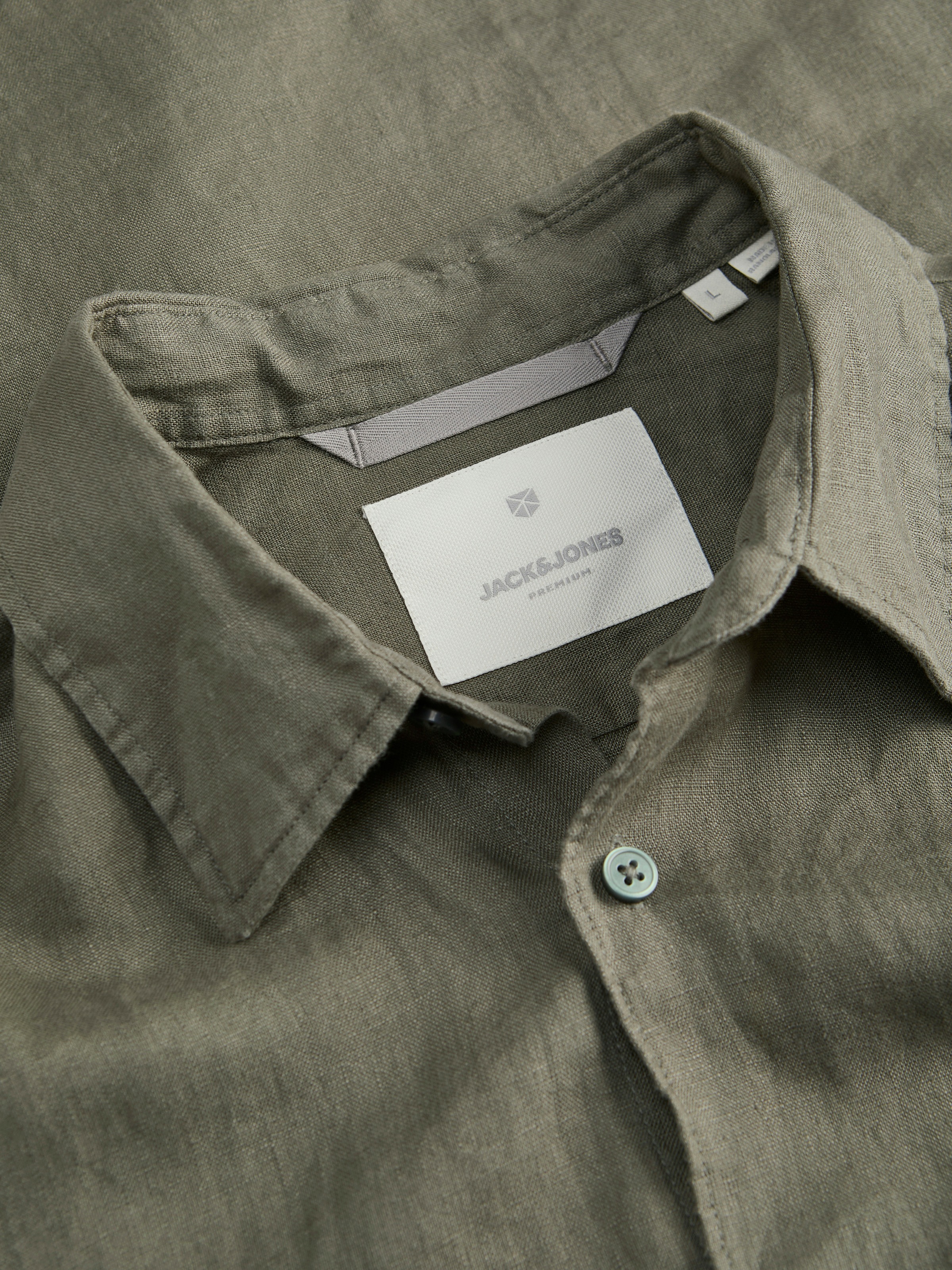 Jack & Jones Langarmhemd »JPRCCLAWRENCE LINEN L/S SHIRT SN«