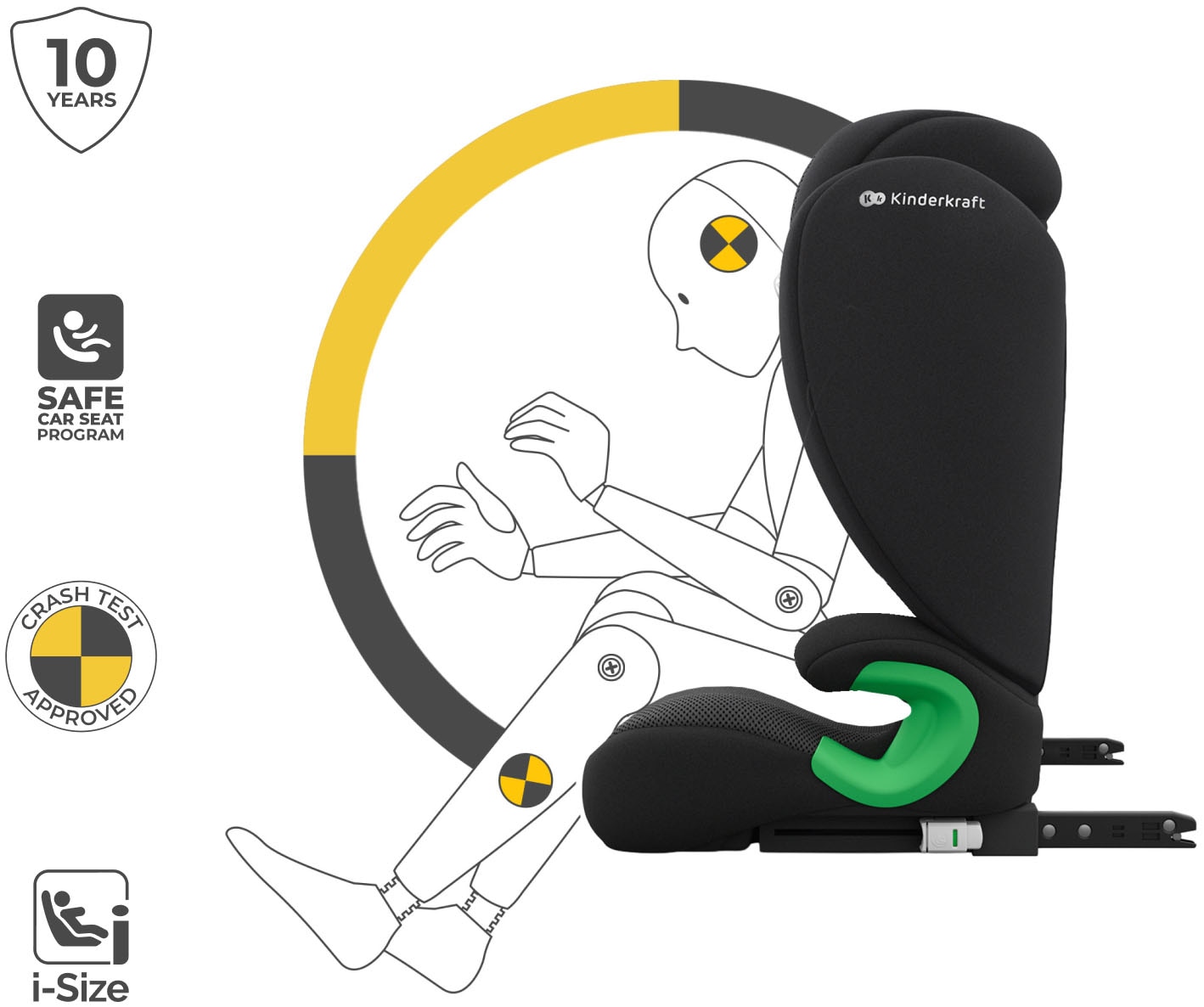 Kinderkraft Autokindersitz »JUNIOR FIX 2 PLUS«