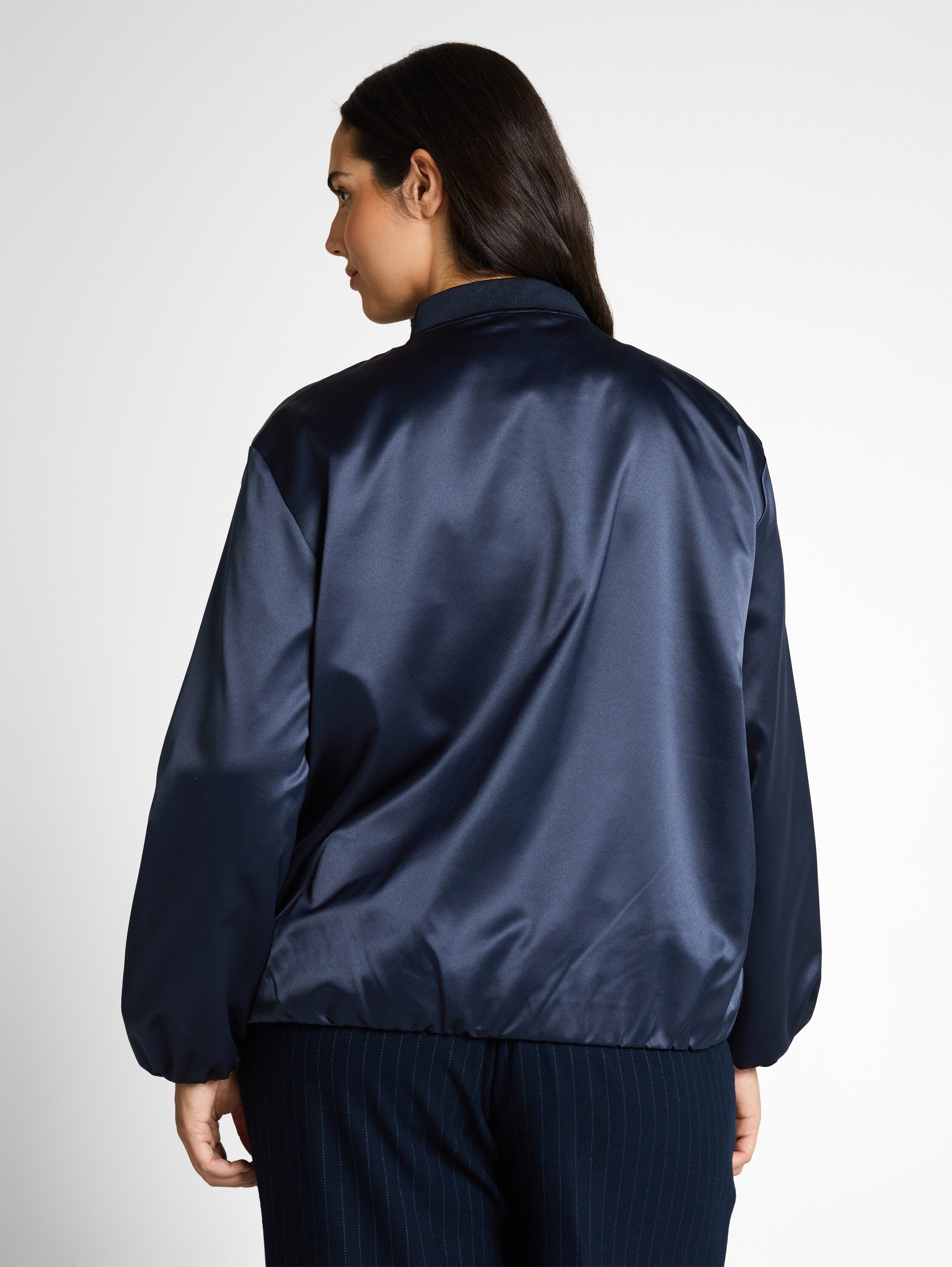 TOM TAILOR PLUS Blouson ohne Kapuze mit Reißverschluss günstig online kaufen