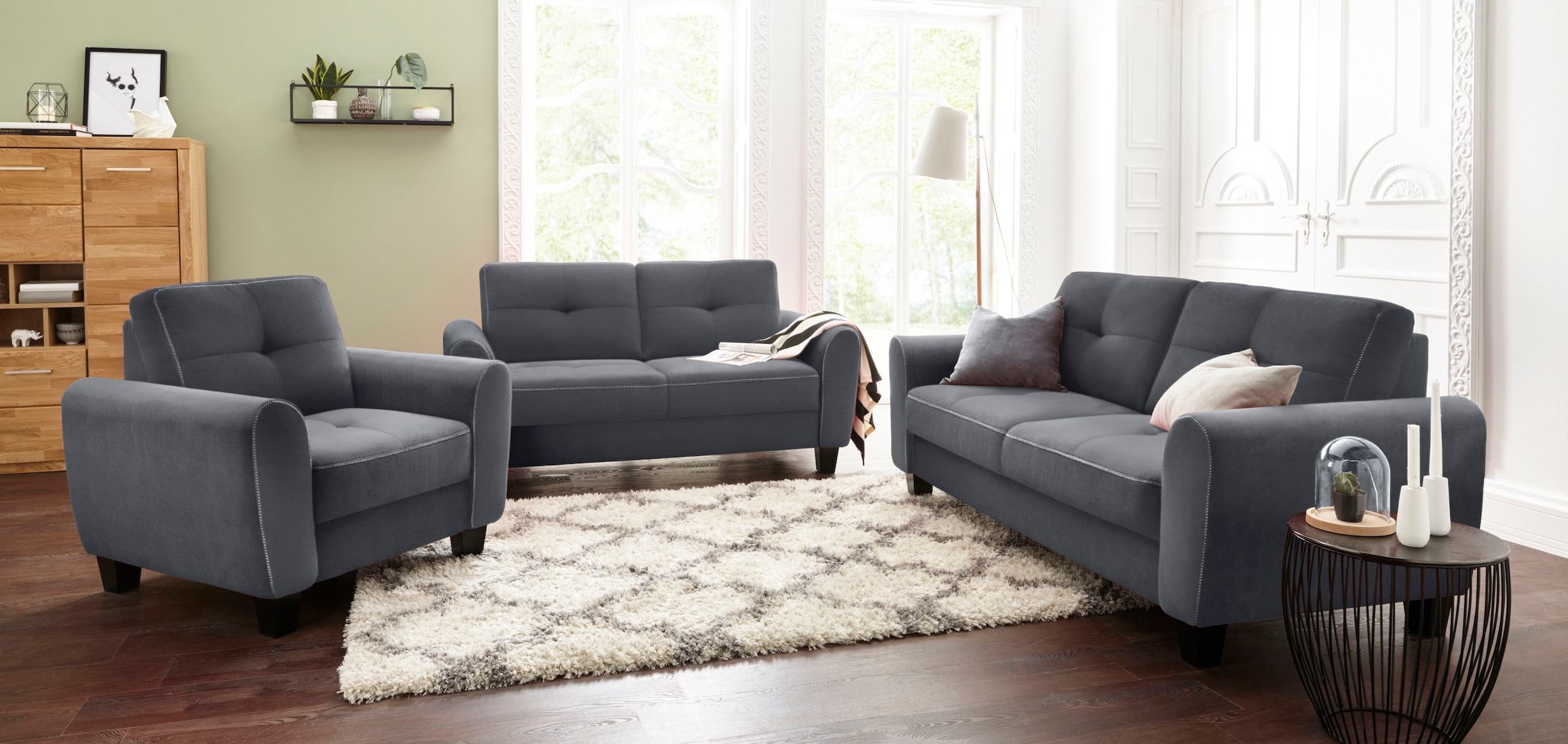 sit&more 2-Sitzer »Varese« inklusive Federkern