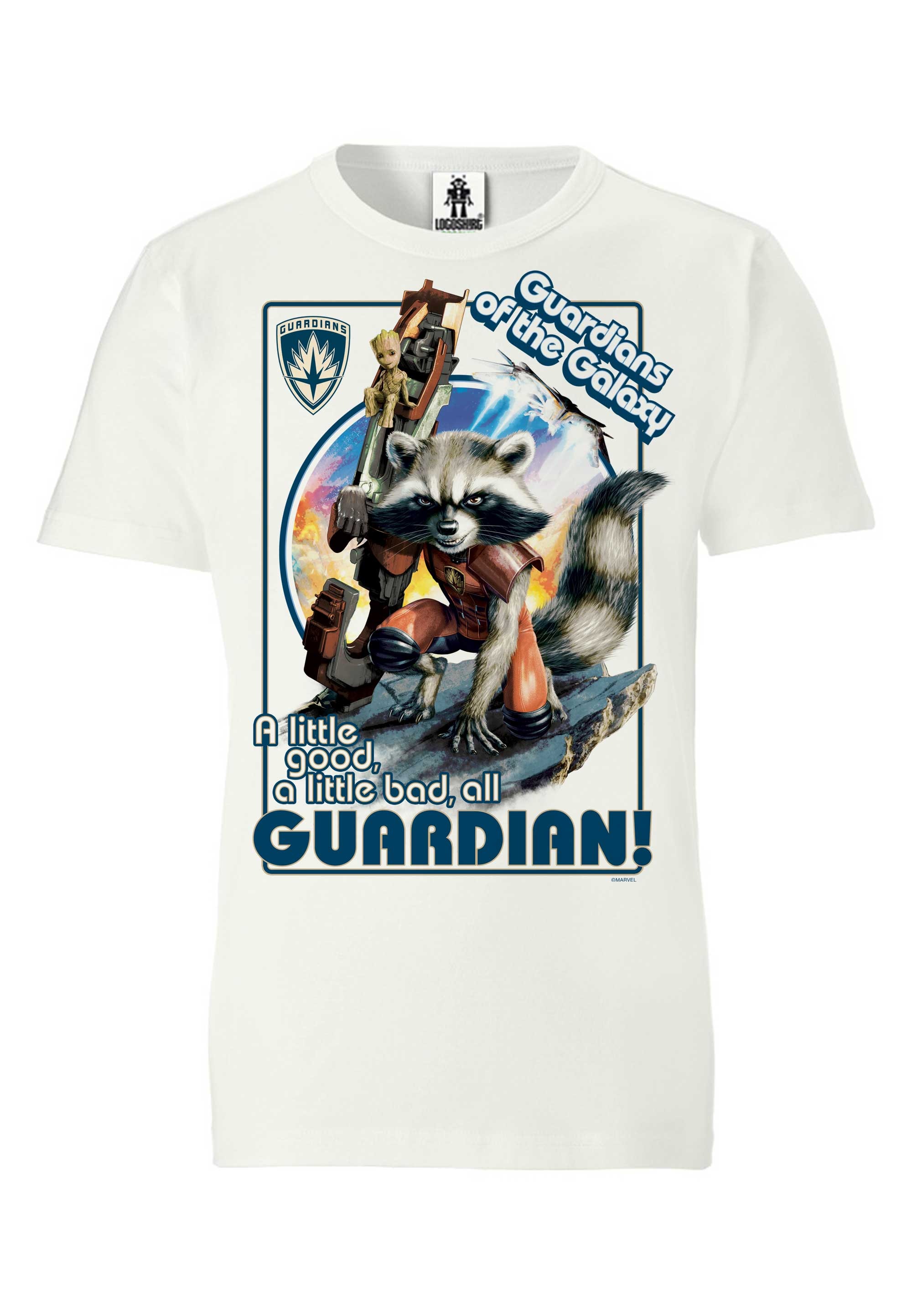 LOGOSHIRT T-Shirt »Marvel Comics«, mit Guardians Of The Galaxy-Print