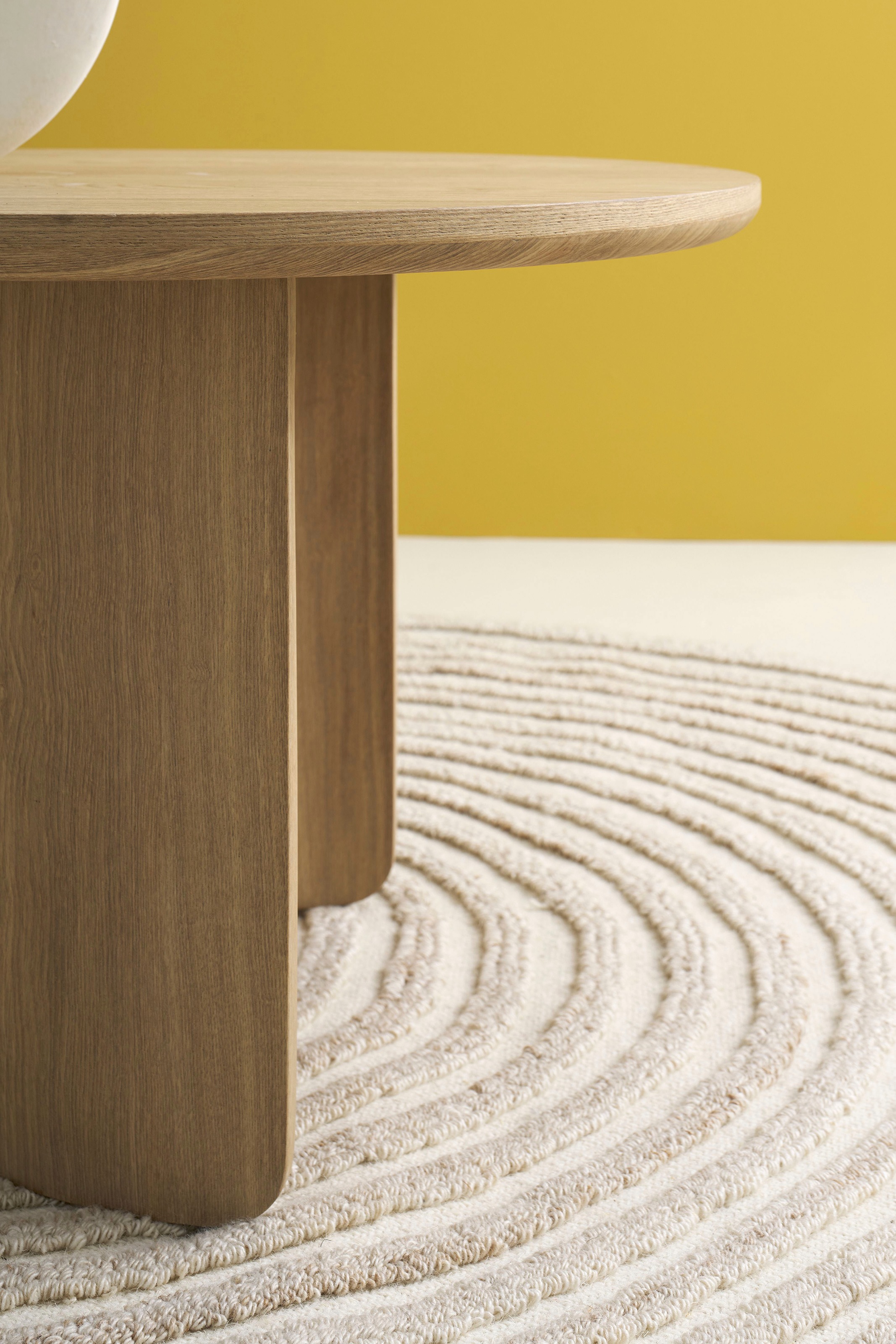 SCHÖNER WOHNEN-Kollektion Couchtisch »TROMS« 1 Stk. tlg. 110 cm, mit variabel montierbarem Untergestell