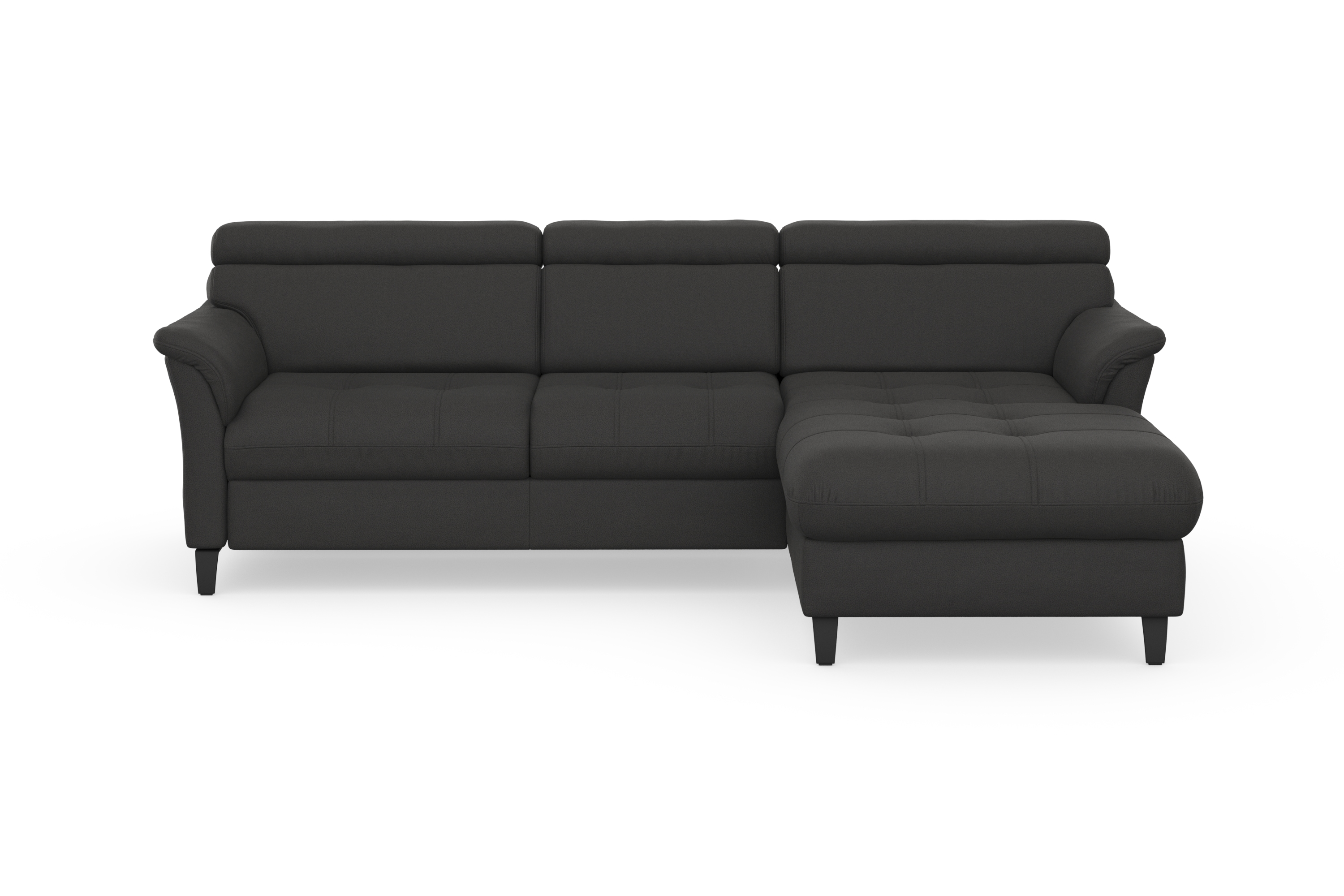 sit&more Ecksofa "Marano L-Form" inklusive Kopfteilverstellung, optional Schlaffunktion & Bettkasten