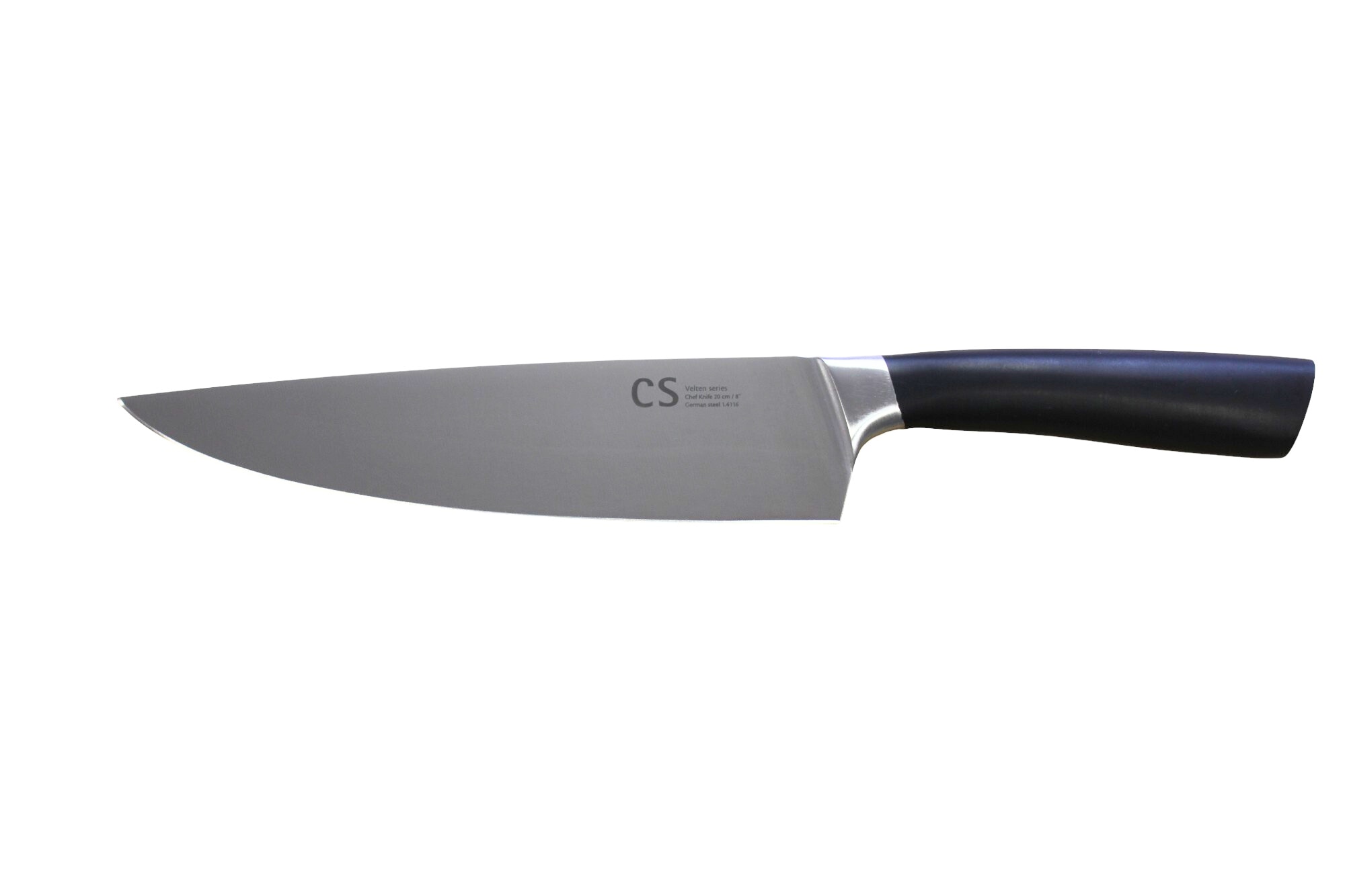CS Koch-Systeme Kochmesser "VELTEN, 32,5 cm, Edelstahl rostfrei" mit asiatisch inspirierter Präzisionsklinge