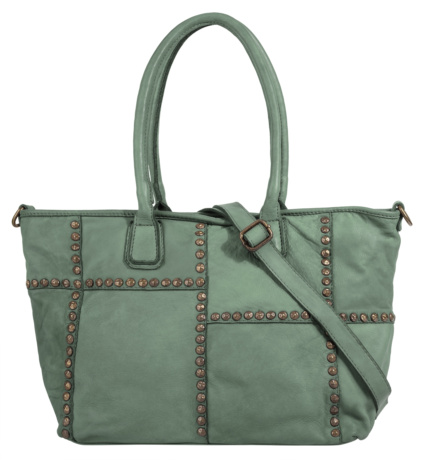 Shopper, echt Leder, Made in Italy