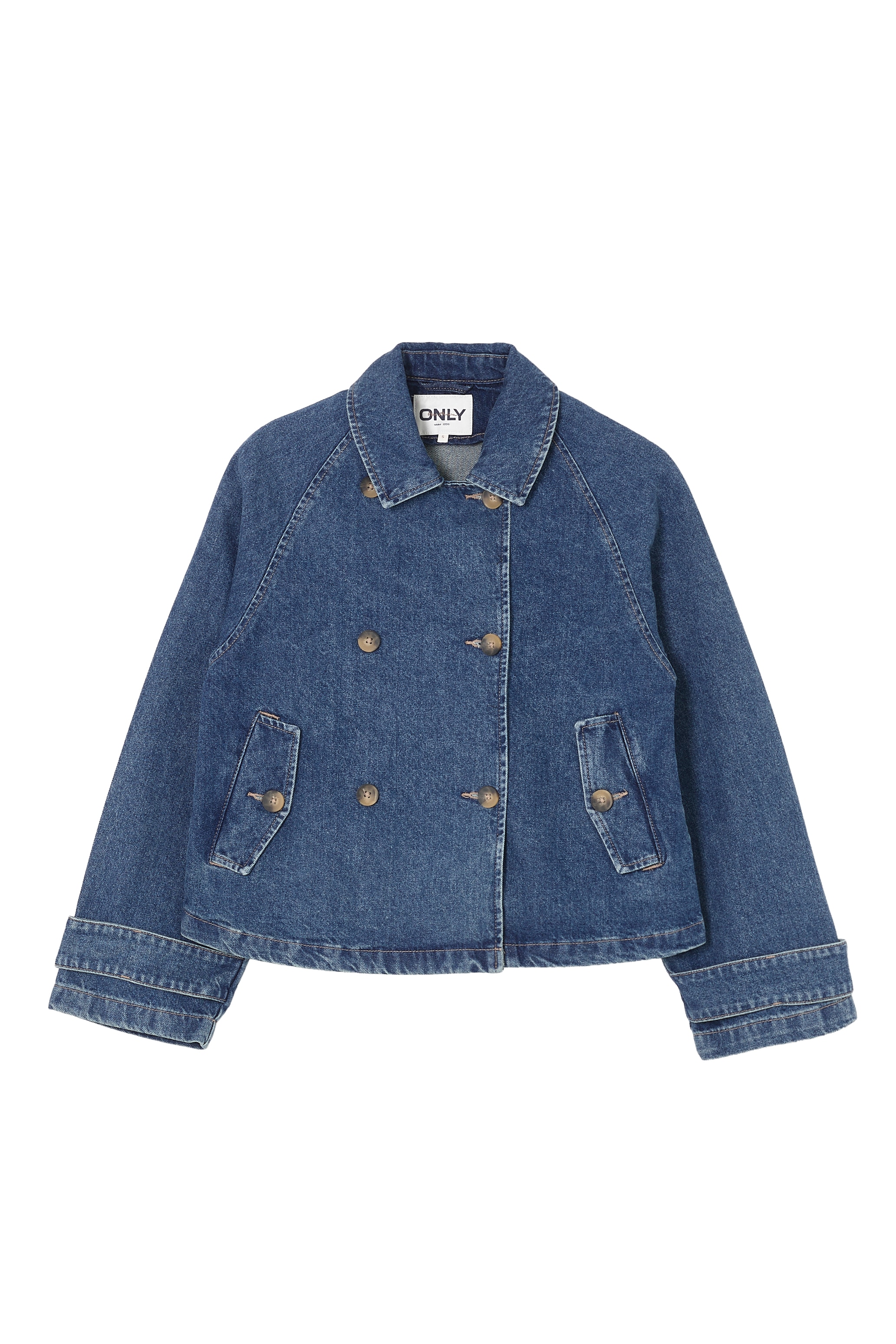 ONLY Jeansjacke »ONLAPRIL SHORT DNM TRENCH AKM«