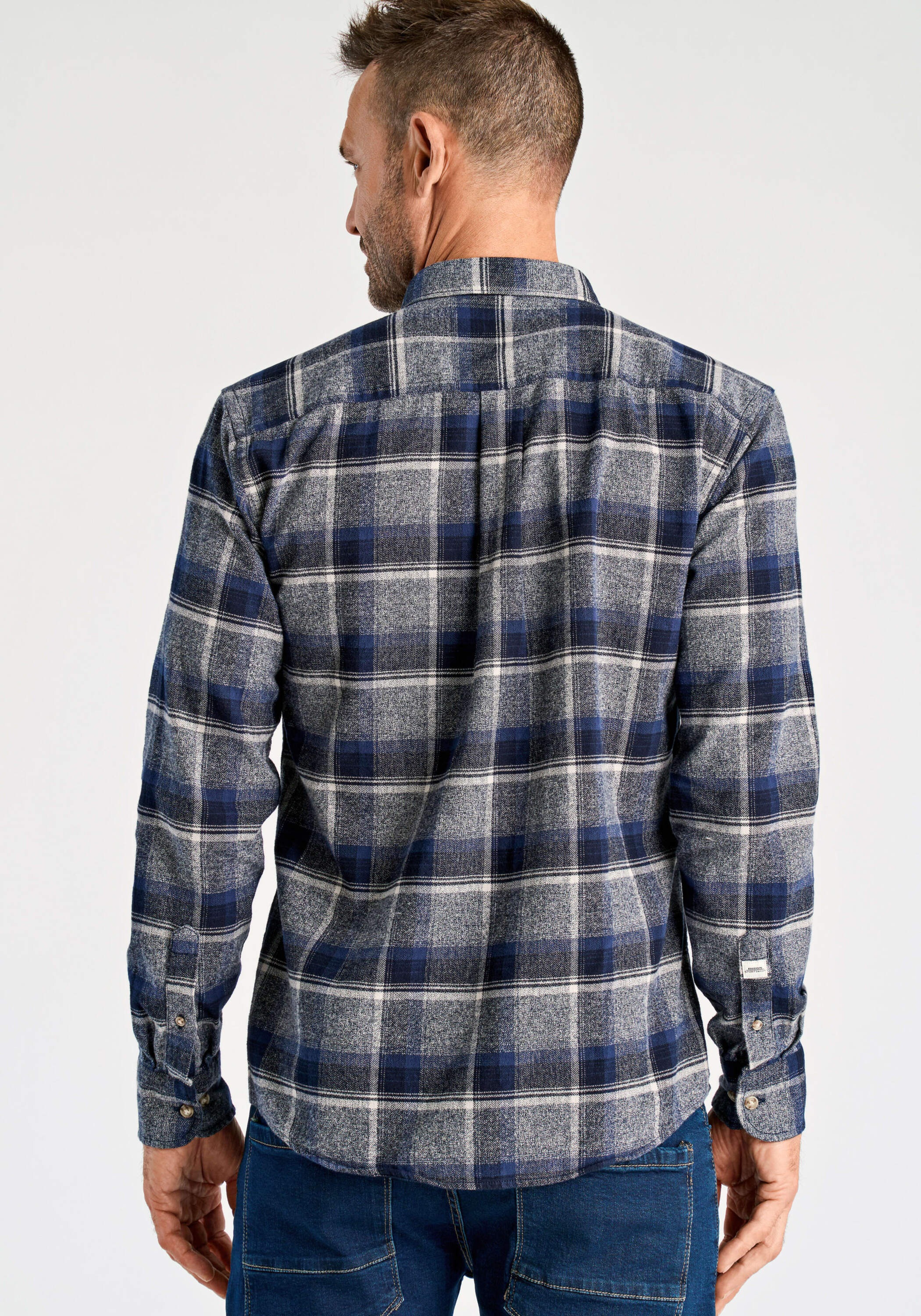 BISON Flanellhemd "BISON Freizeithemd" günstig online kaufen