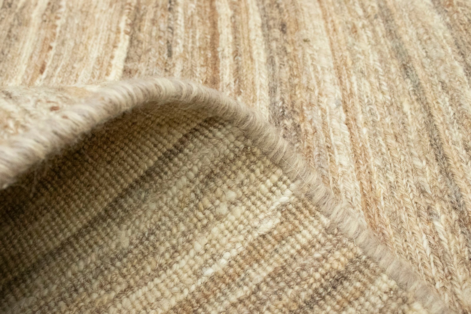 morgenland Wollteppich Teppich Rechnung »Gabbeh auf handgeknüpft rechteckig, | BAUR beige«, handgeknüpft