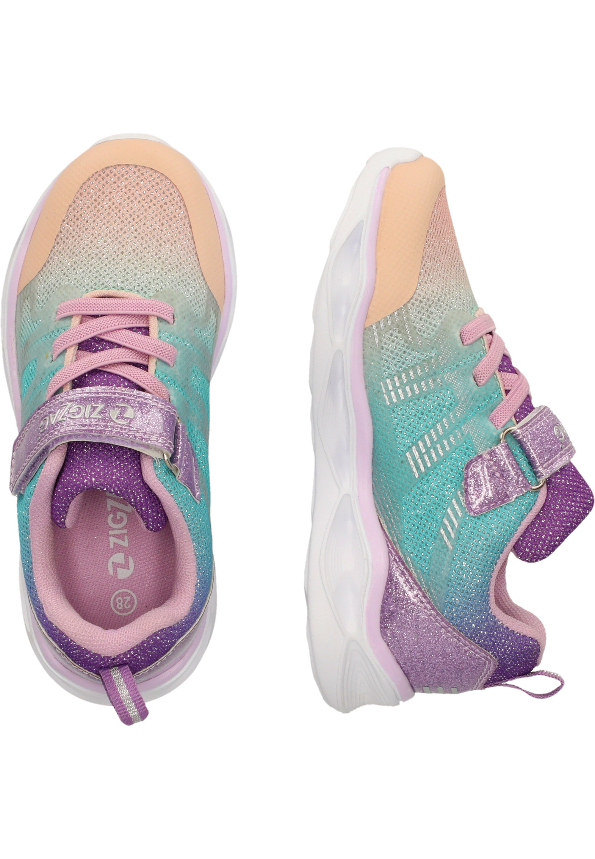 ZIGZAG Sneaker »Lampaya«, mit Blinklichtern und stoßfedernder Sohle