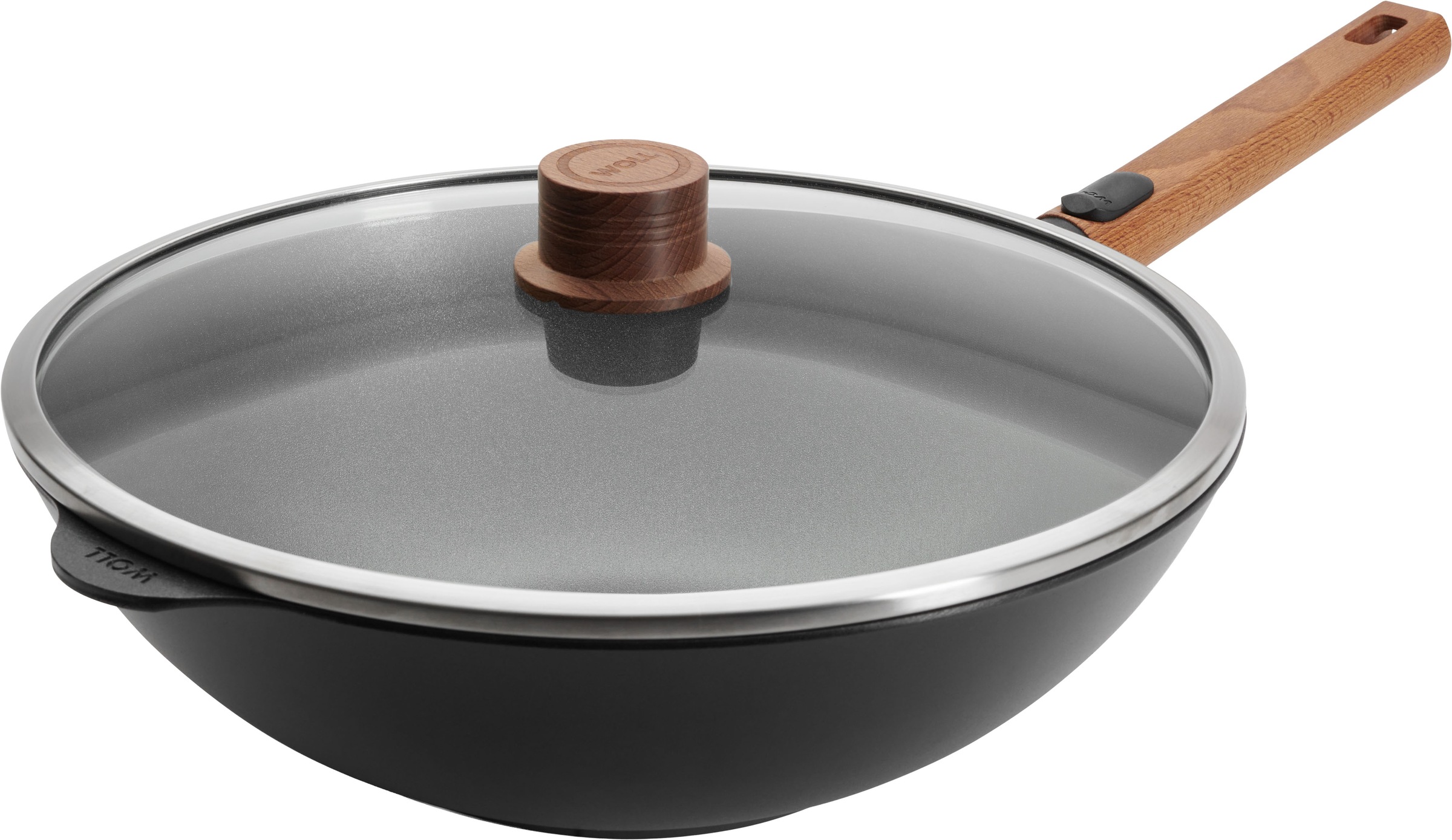 WOLL Wok "MADE IN GERMANY - Eco Logic QXR" Aluminiumguss 1 Stk. tlg.