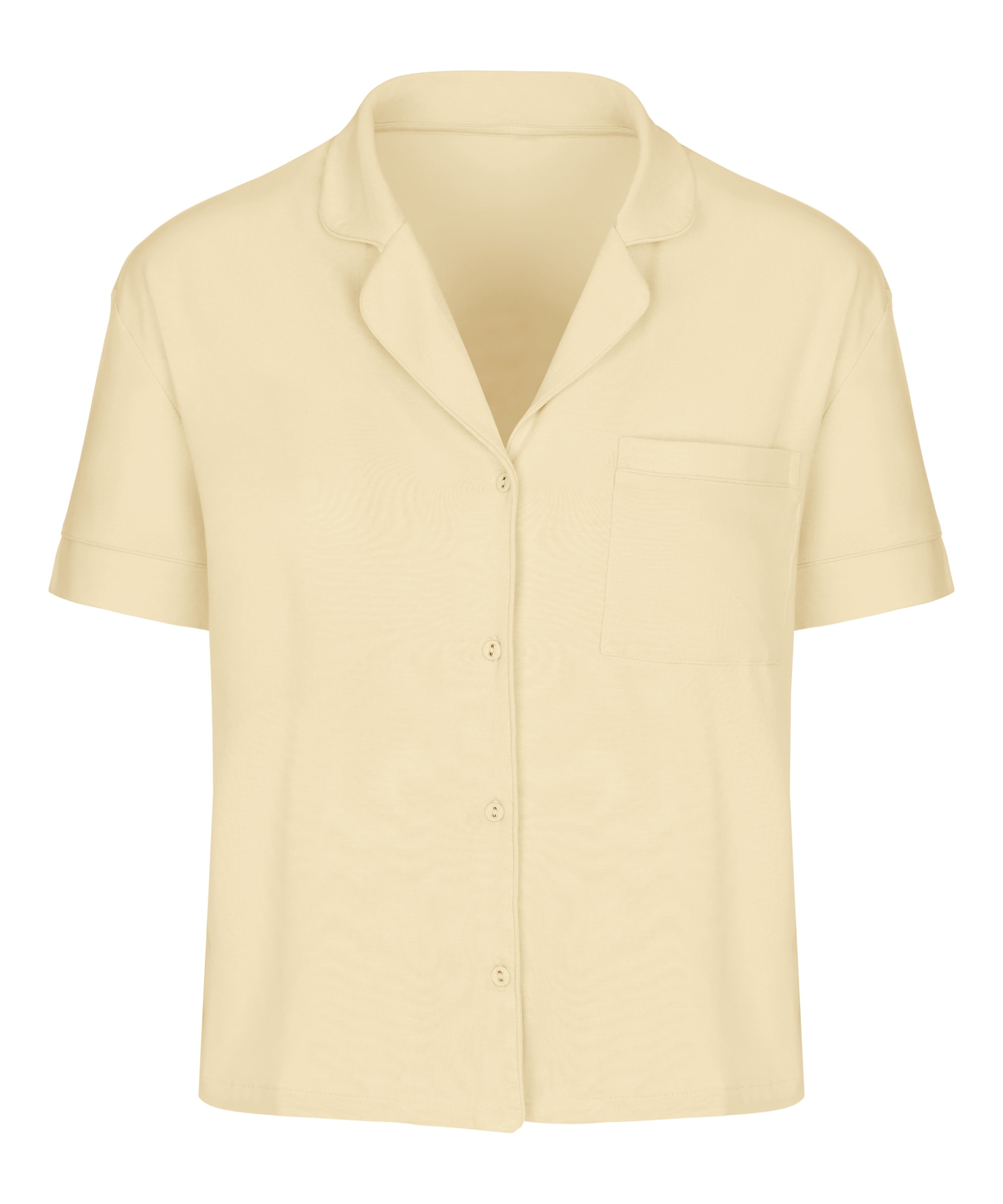 Hunkemöller Pyjama »Kurzärmelige Jersey-Jacke Essential«