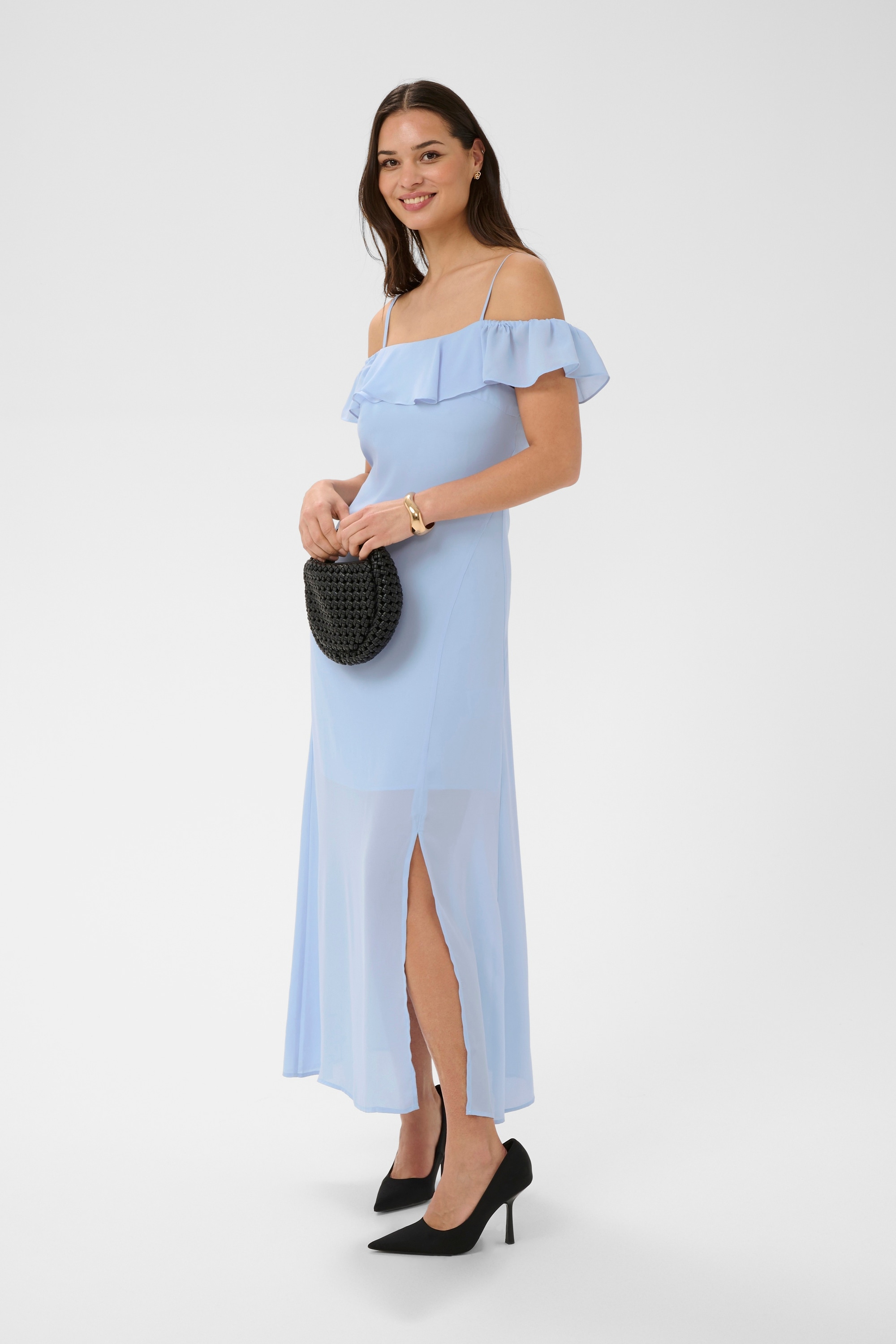 KAFFE Midikleid »Kleid KAlorinda«