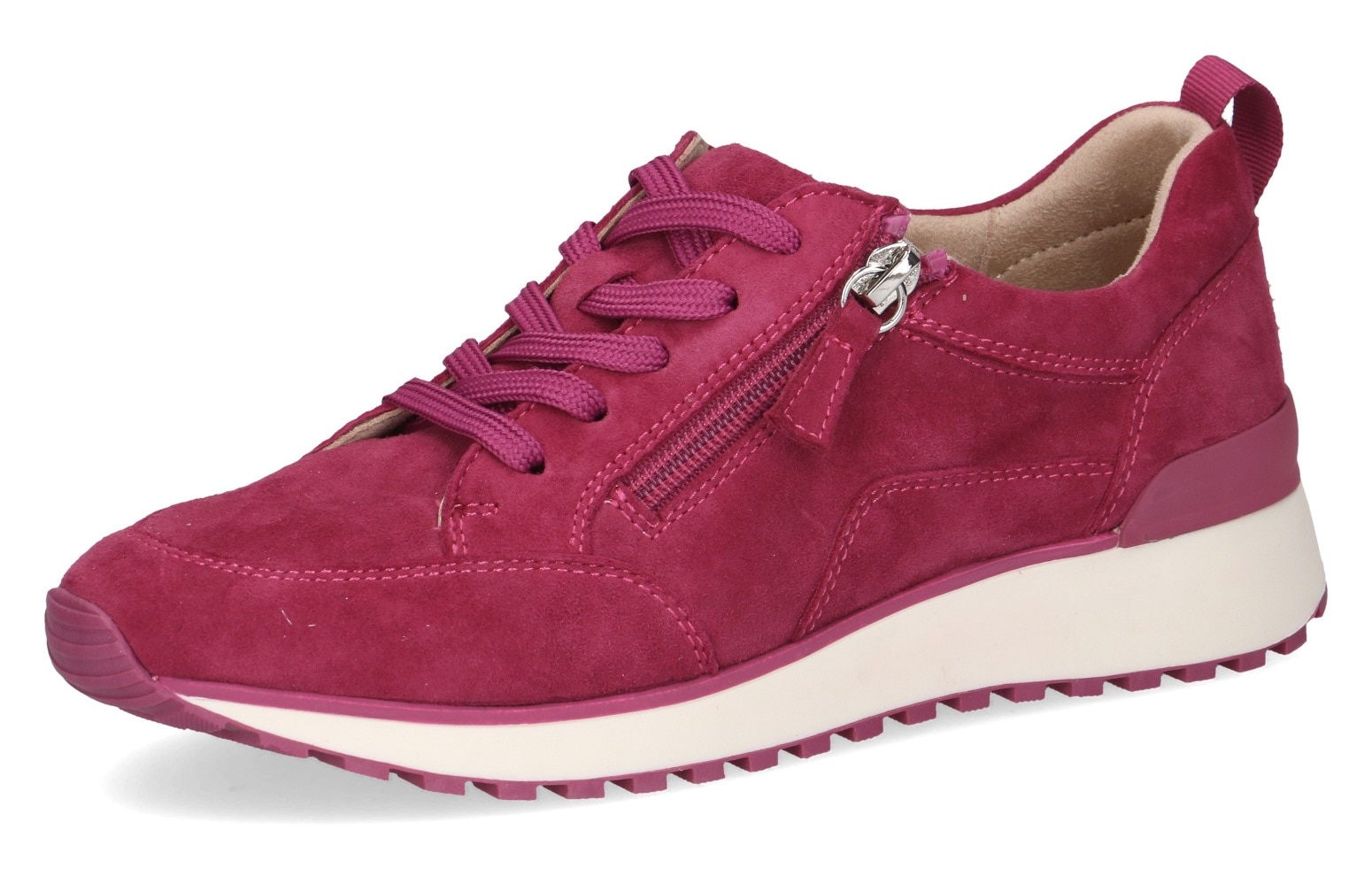 Caprice Keilsneaker, Freizeitschuh, Halbschuh, Schnürschuh in Komfortweite G (= weit)