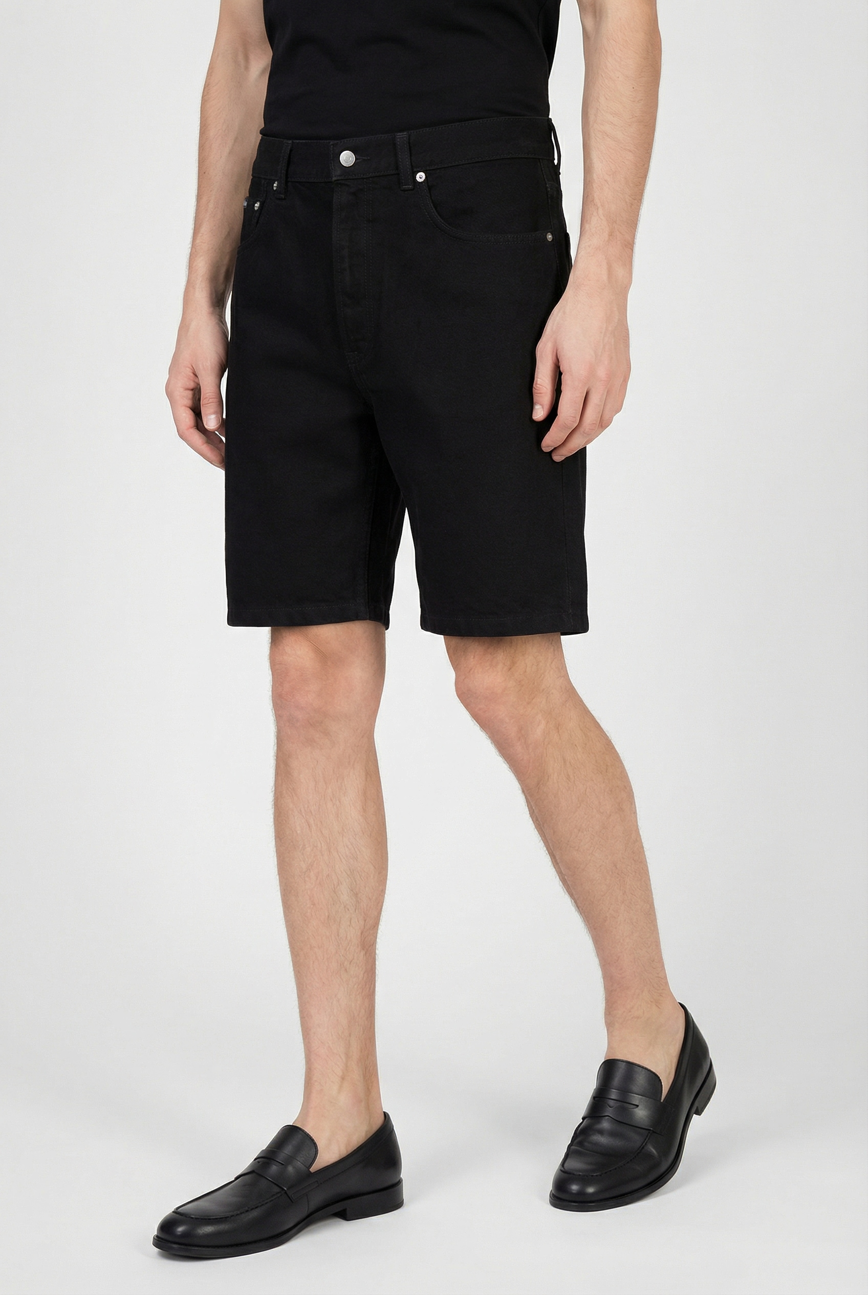 Calvin Klein Jeans Shorts "90S SHORT CLASSIC BLACK" Regular fit mit Eingrif günstig online kaufen