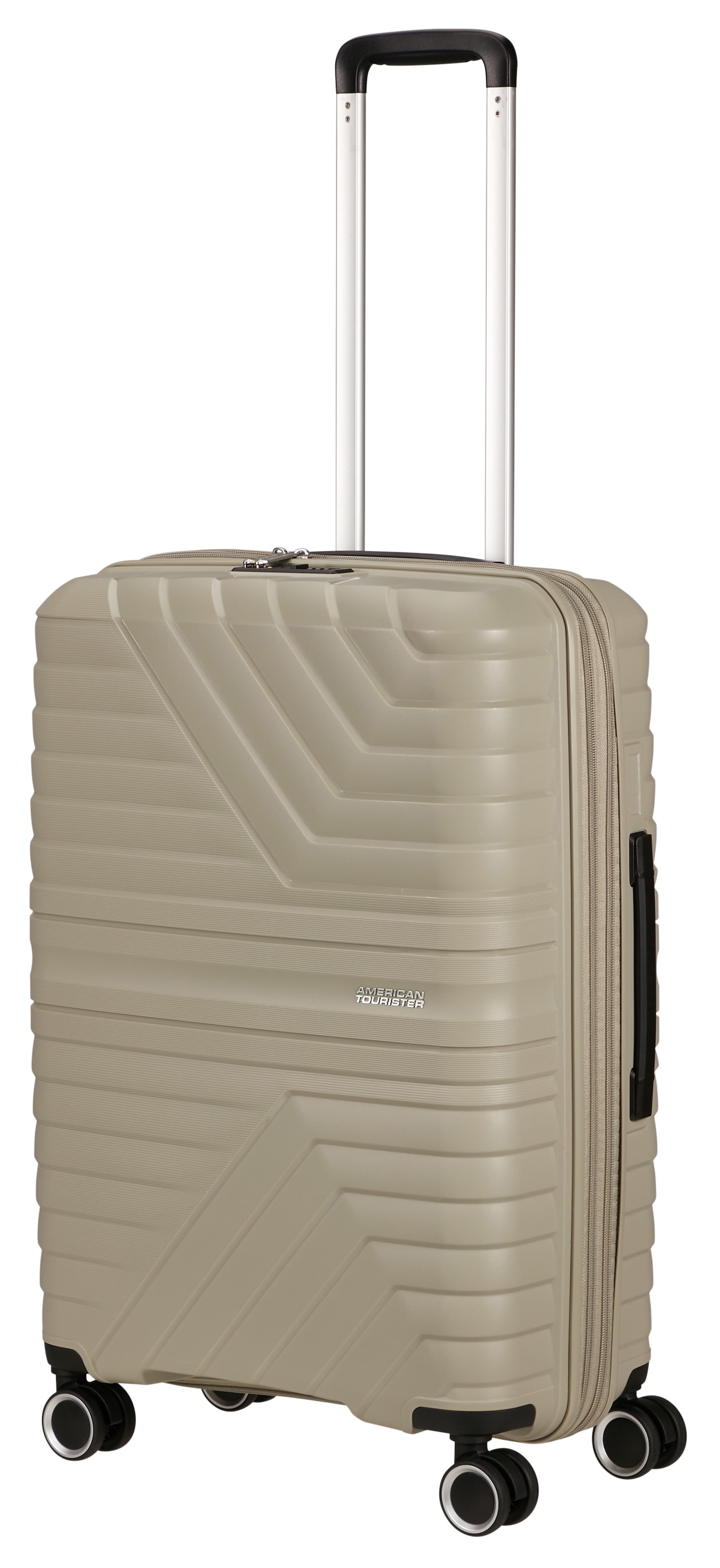 American Tourister® Hartschalen-Trolley »FLYTWIST, verschiedene Größen und Farben«, 4 Rollen, Hartschalen-Koffer personalisierbar Volumenerweiterung