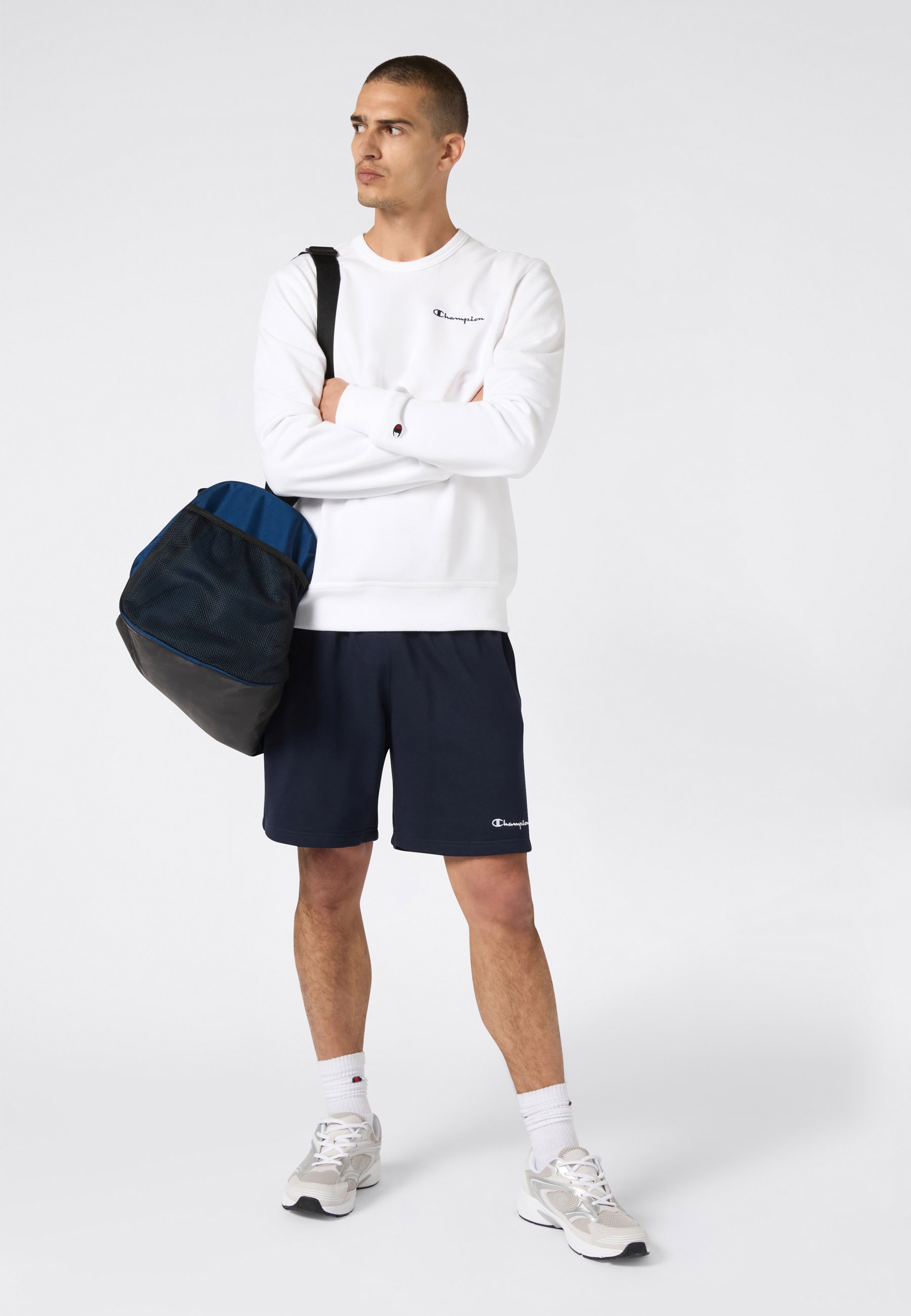 Champion Sweatshorts »ICONS Terry 9-inch Bermuda«  sportlicher Stil, für sportliche Aktivitäten und Freizeit