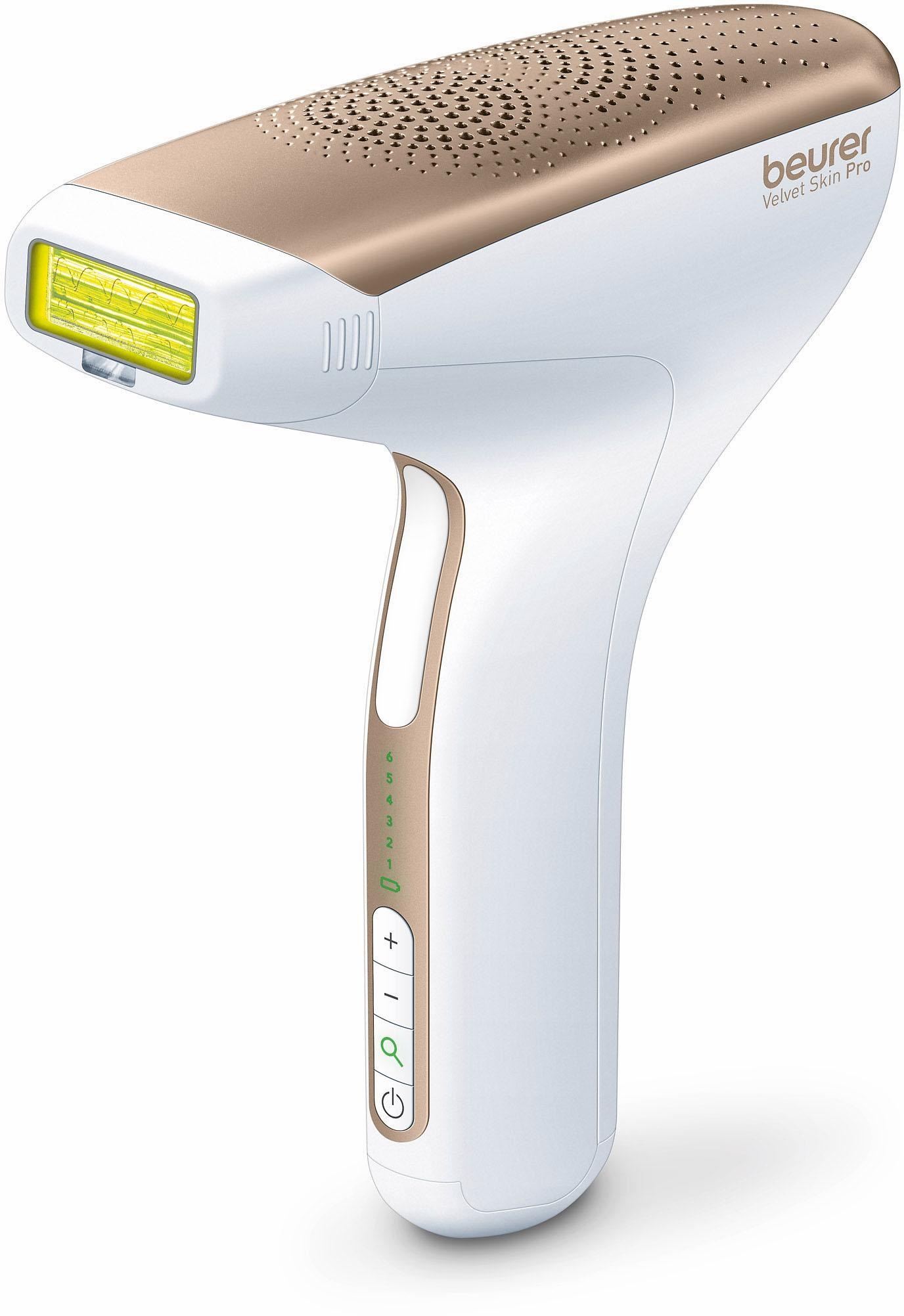 BEURER IPL-Haarentferner »Velvet Skin Pro«, 300000 Lichtimpulse, schnelle Anwendung, Automatische Hauttonerkennung, Akkubetrieb