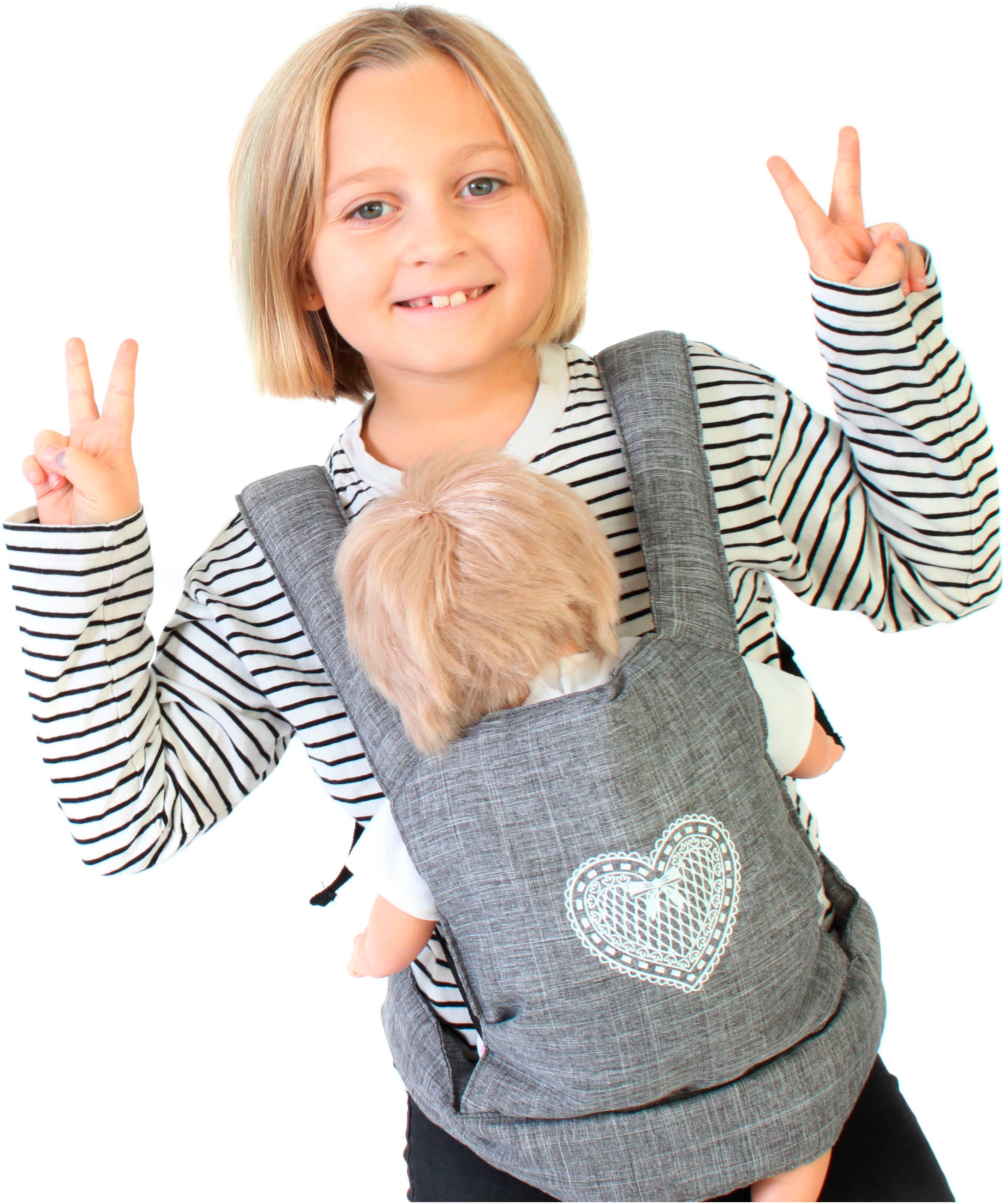 CHIC2000 Puppen Bauchtrage