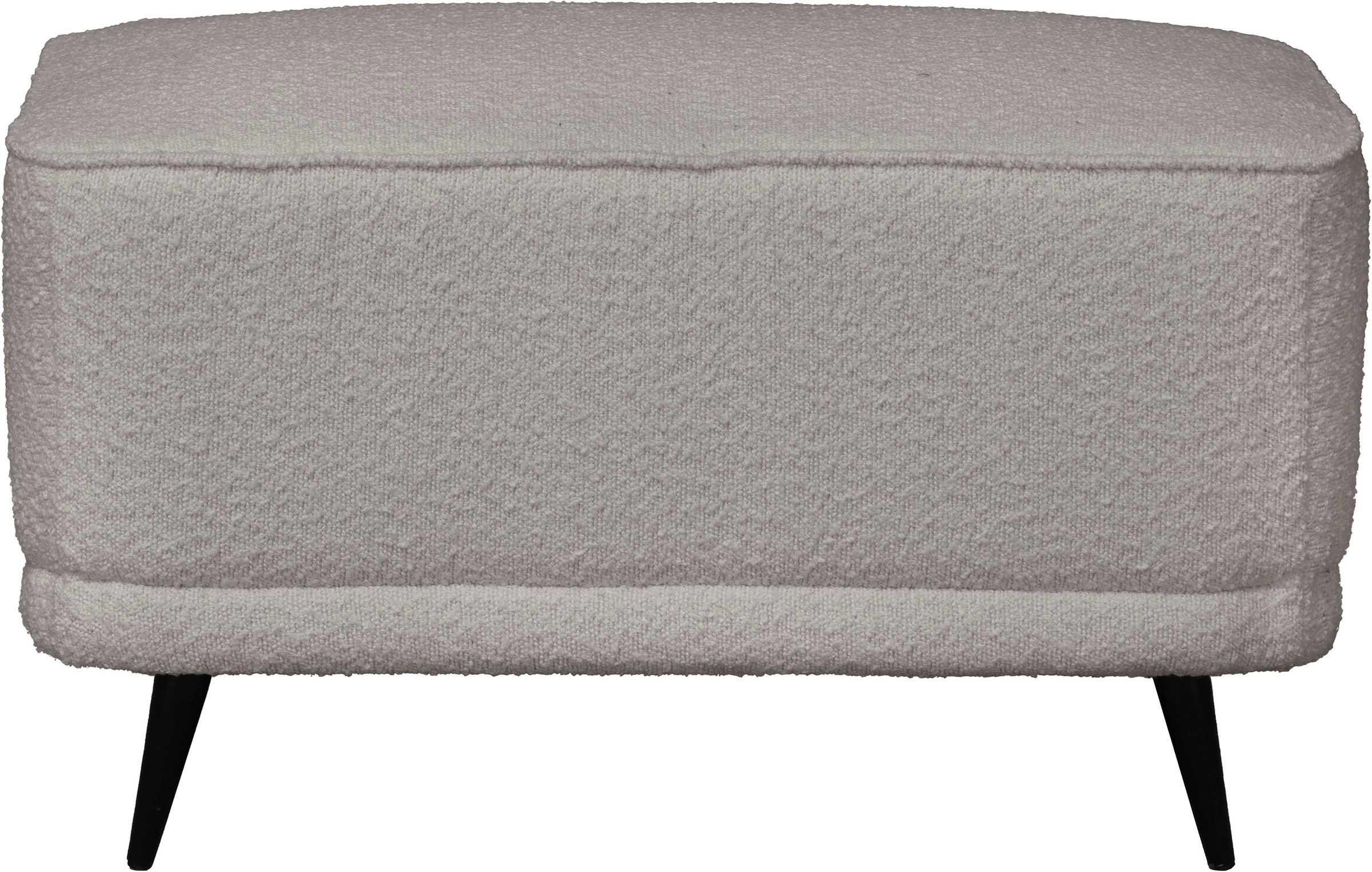 Home affaire Polsterhocker "Ashly" in 3 Bezugsvarianten, Bouclé, Samtoptik günstig online kaufen