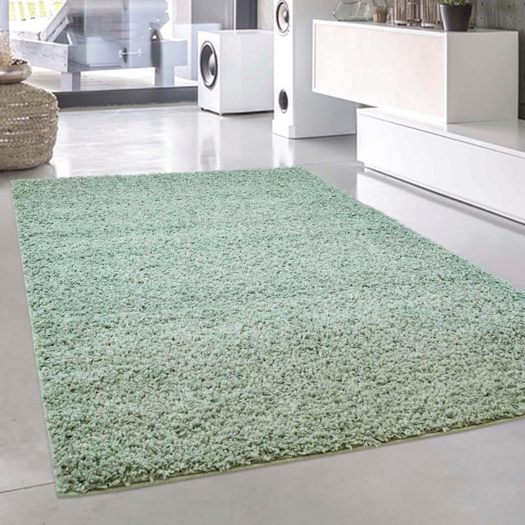 Carpet City Hochflor-Teppich »Pastell Shaggy300«, rechteckig